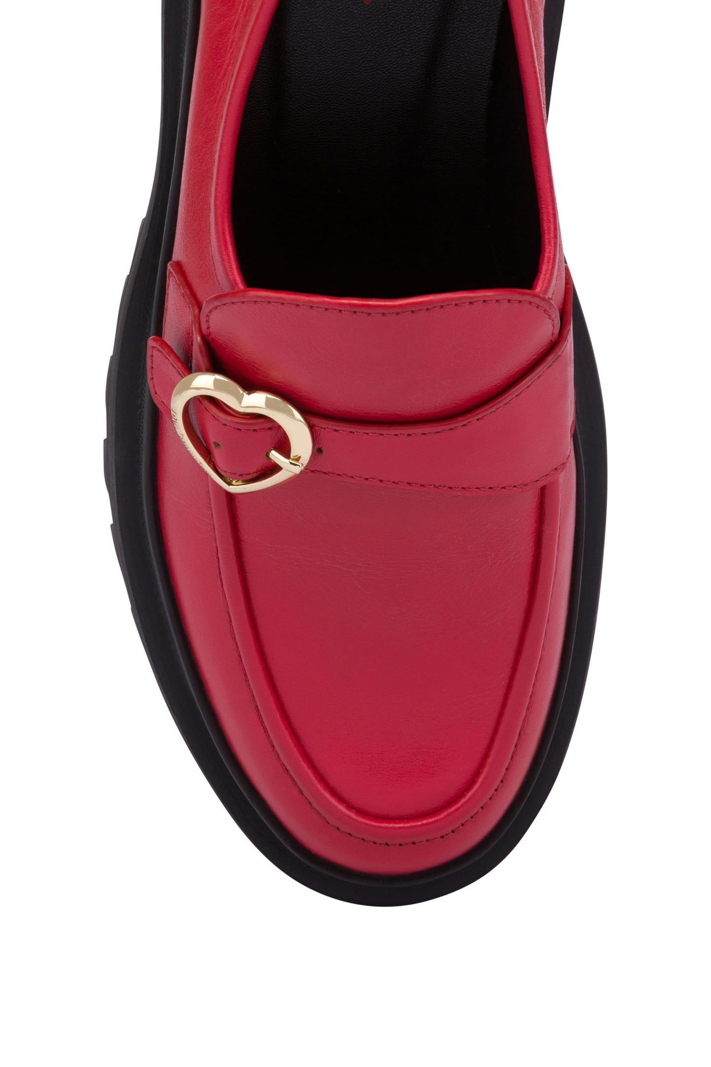 CALFSKIN MOCCASINS RED 4