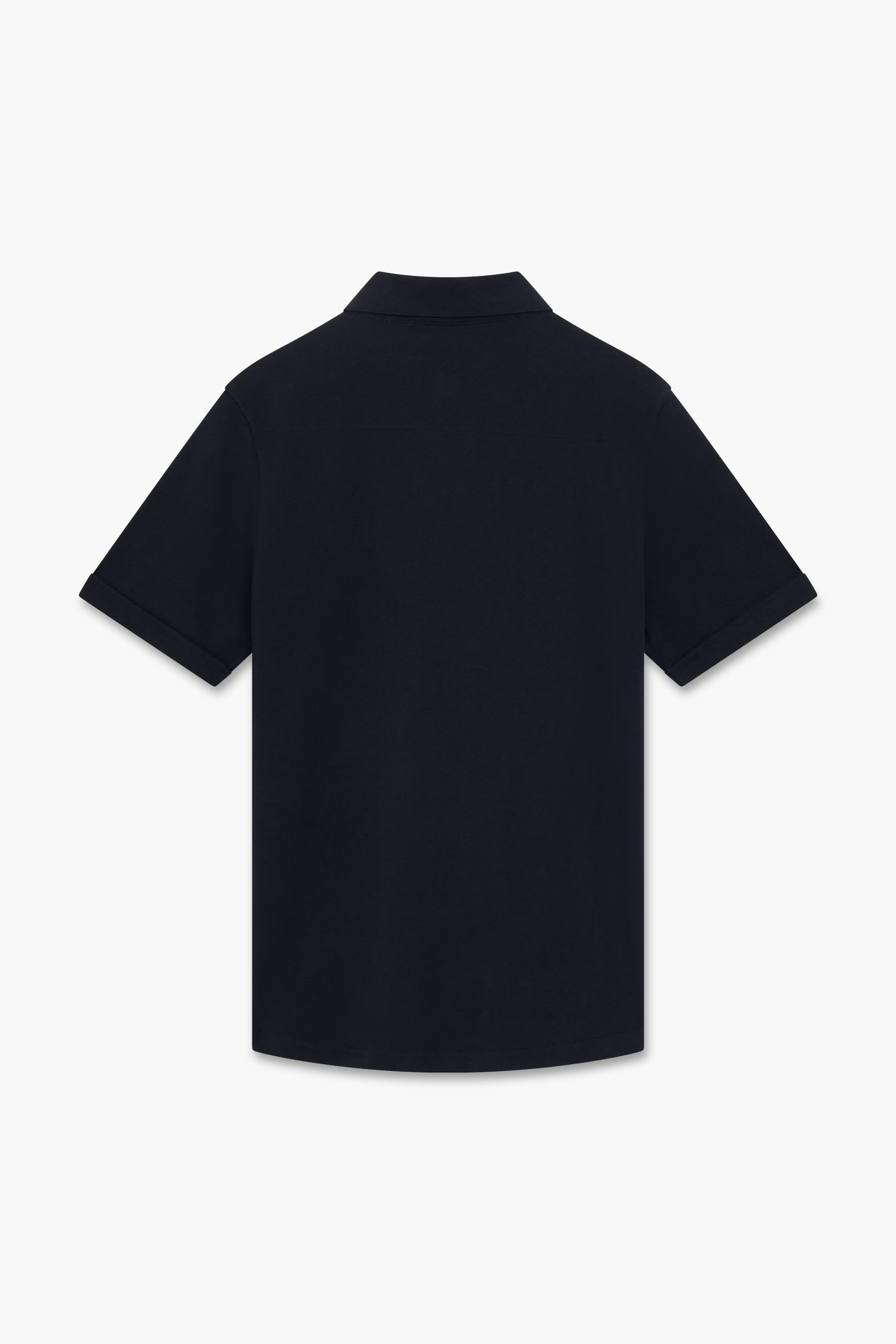 PIQUE SHIRT S/S MARINE 2