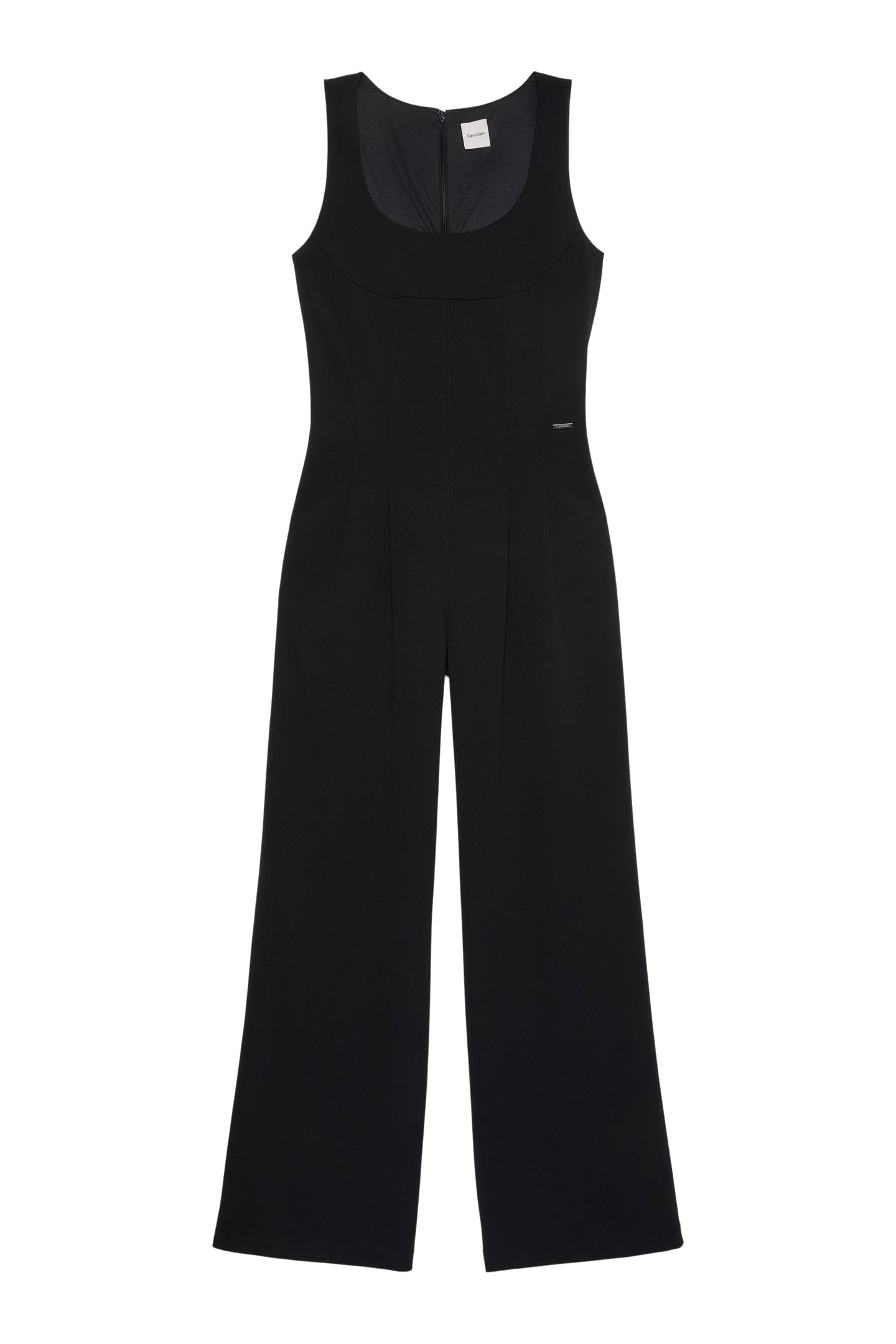 SCUBA CREPE JUMPSUIT BLACK 4
