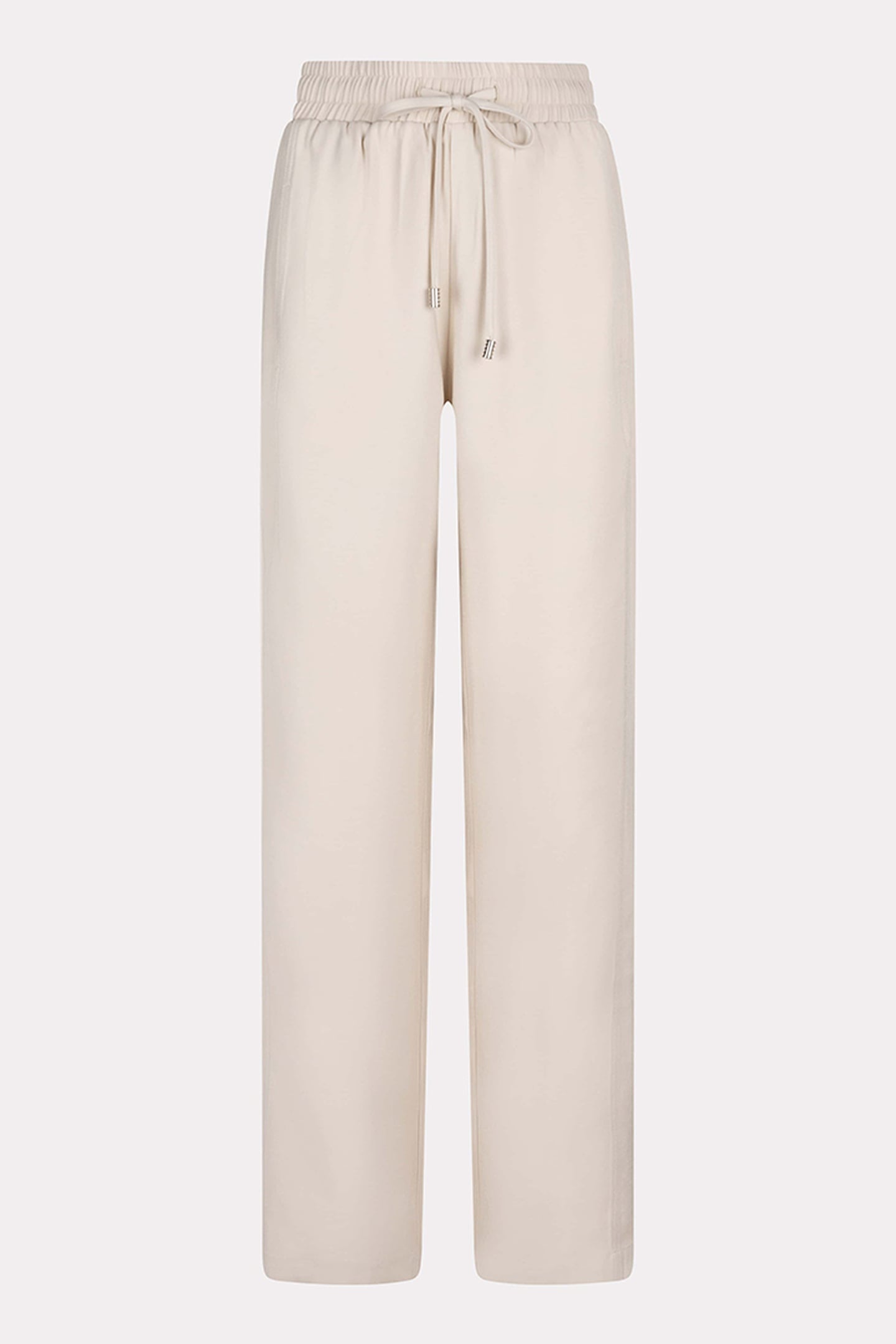 TROUSERS ELASTIC WB WIDE SAND 5