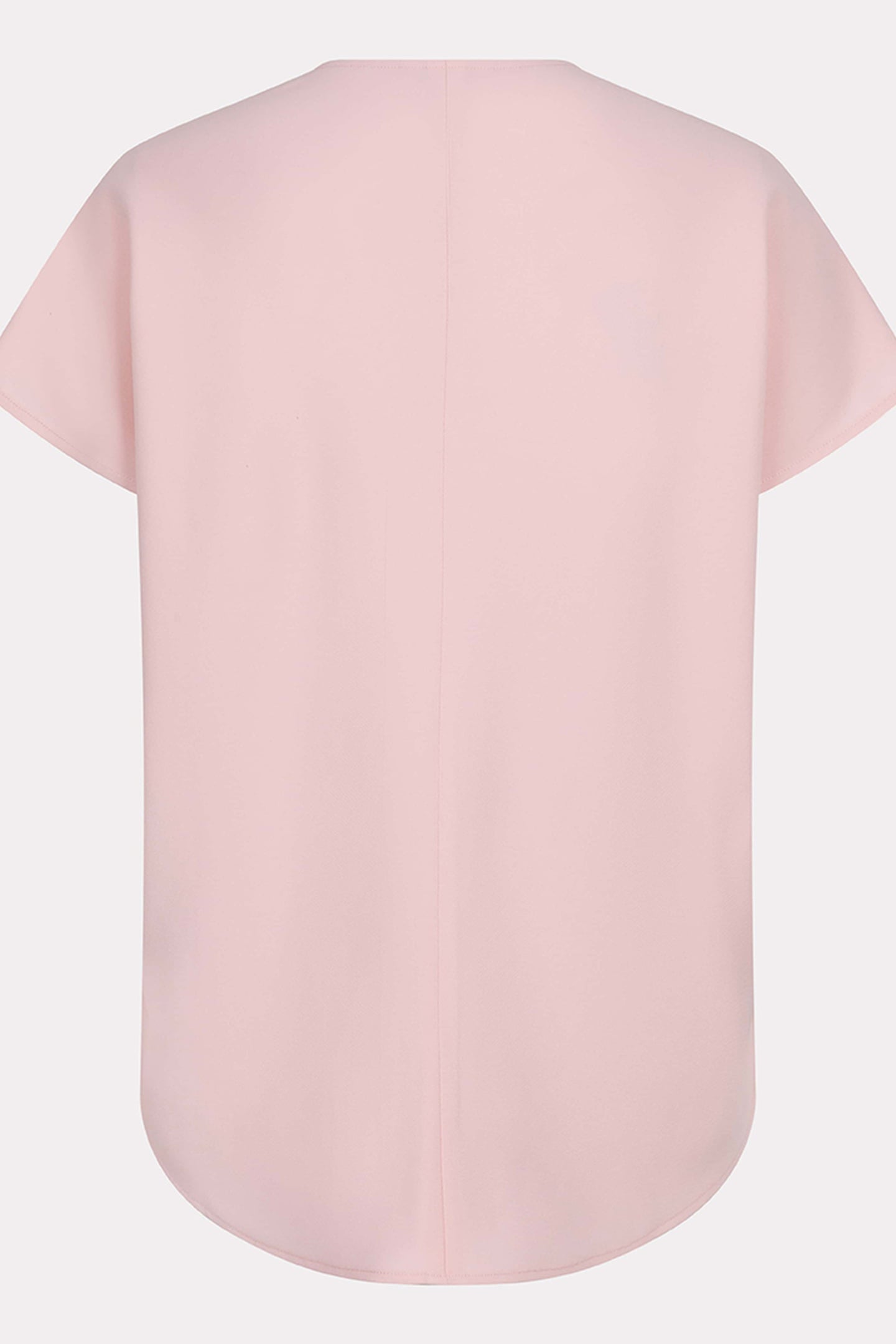BLOUSE V-NECK PLEAT LIGHT PINK 8