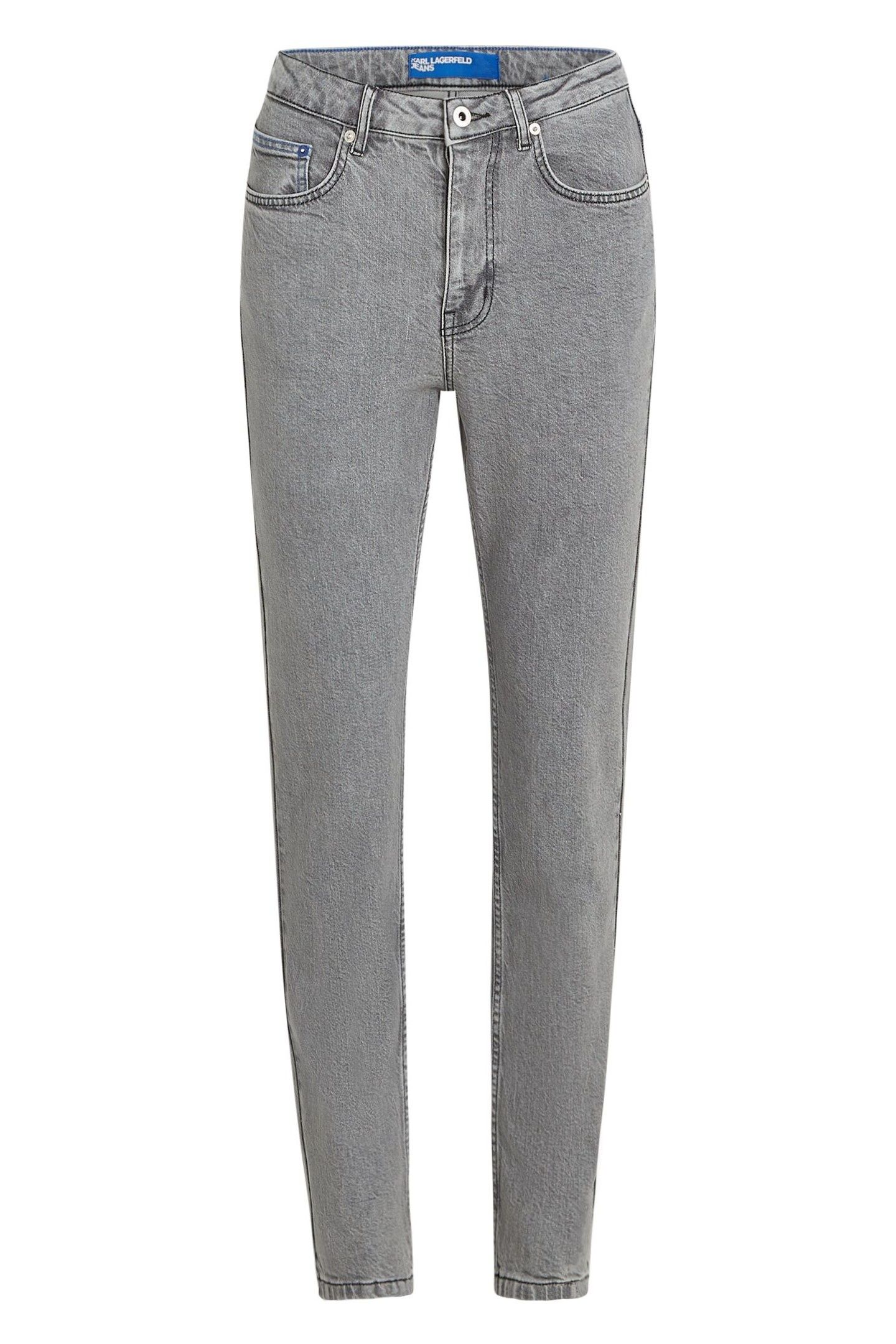 TAPERED DENIM WASHED GREY 3