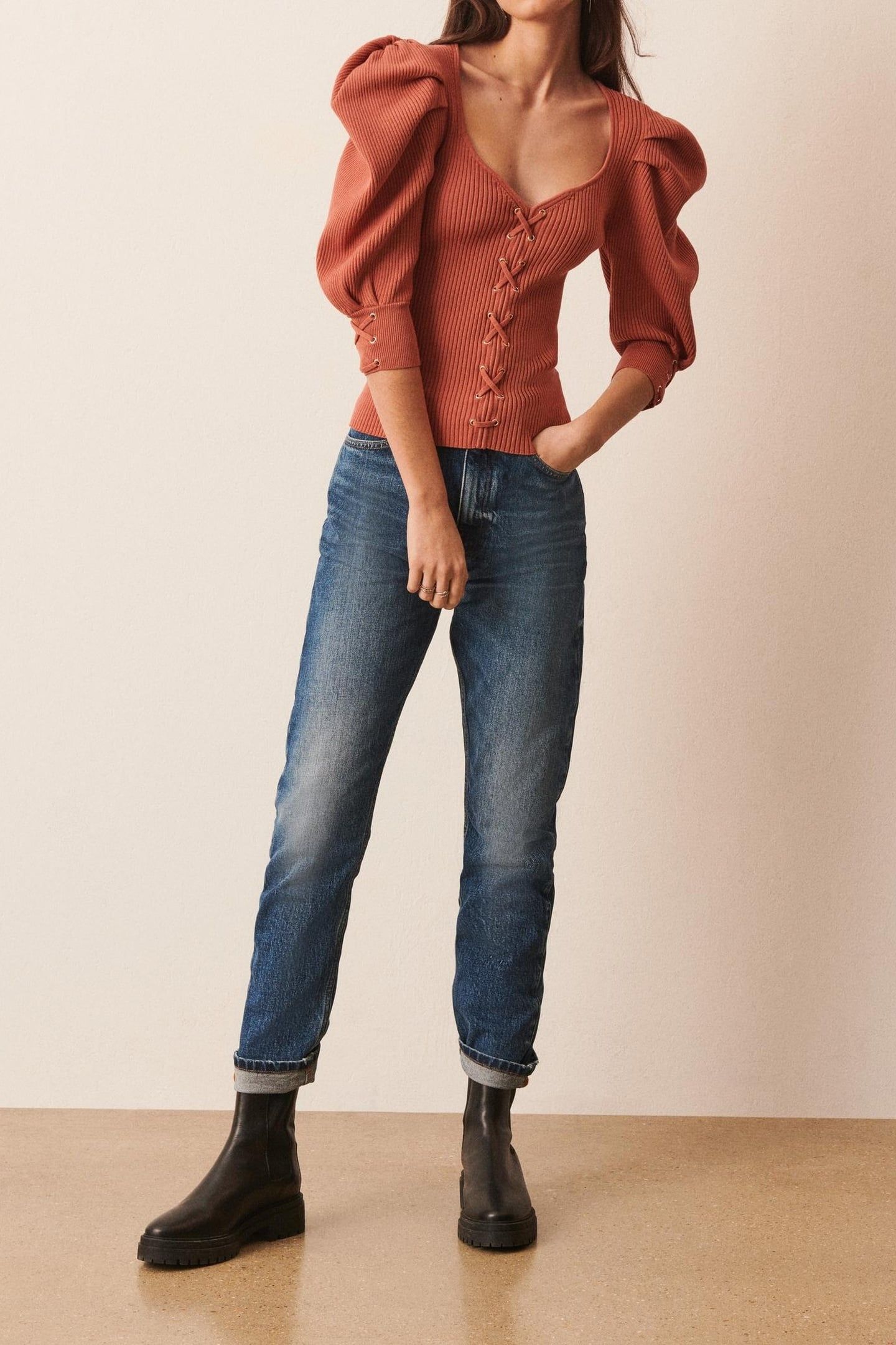 PULL BOBY COGNAC 3