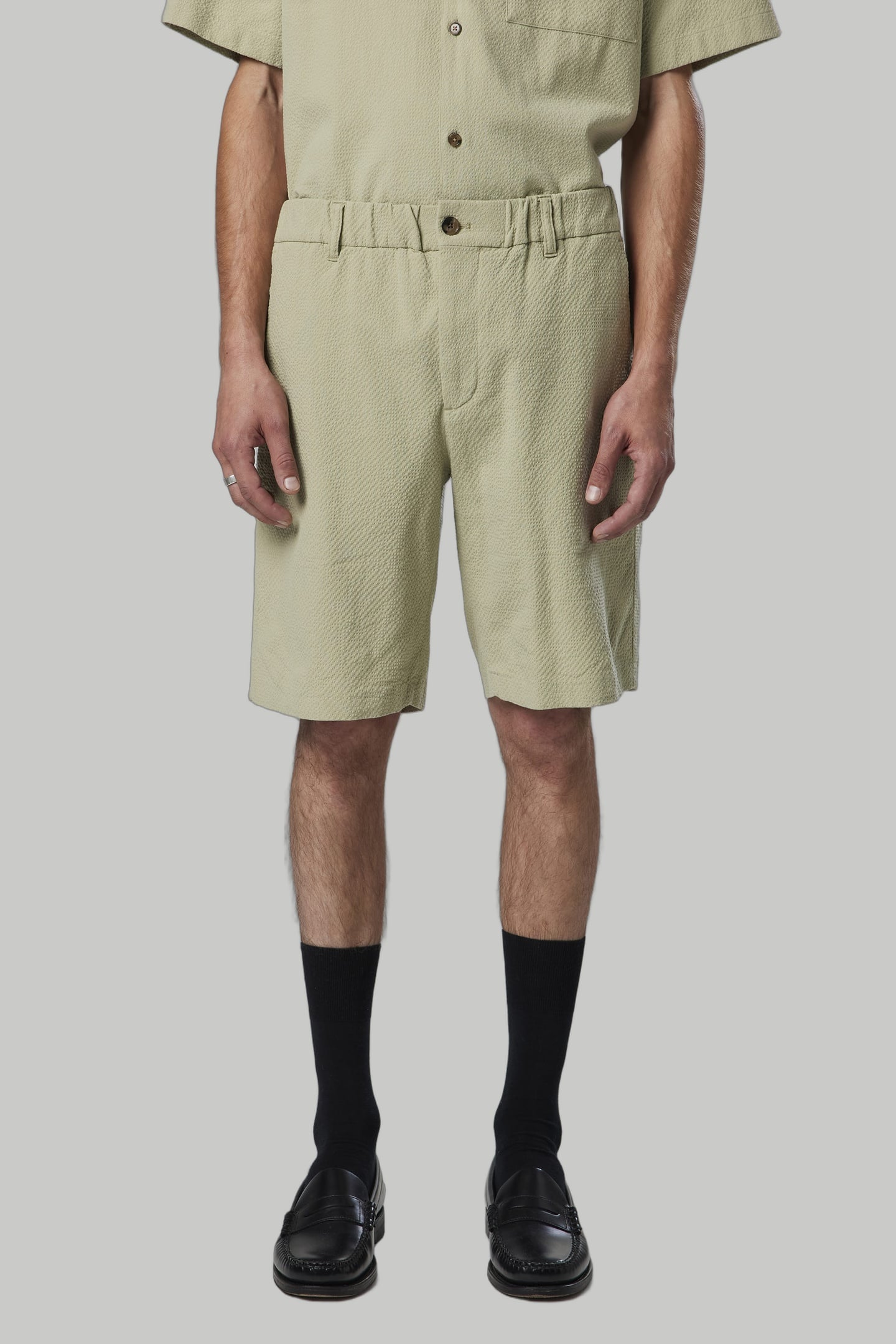 THEODOR SHORTS 1040 SHORTS PALE GREEN 6