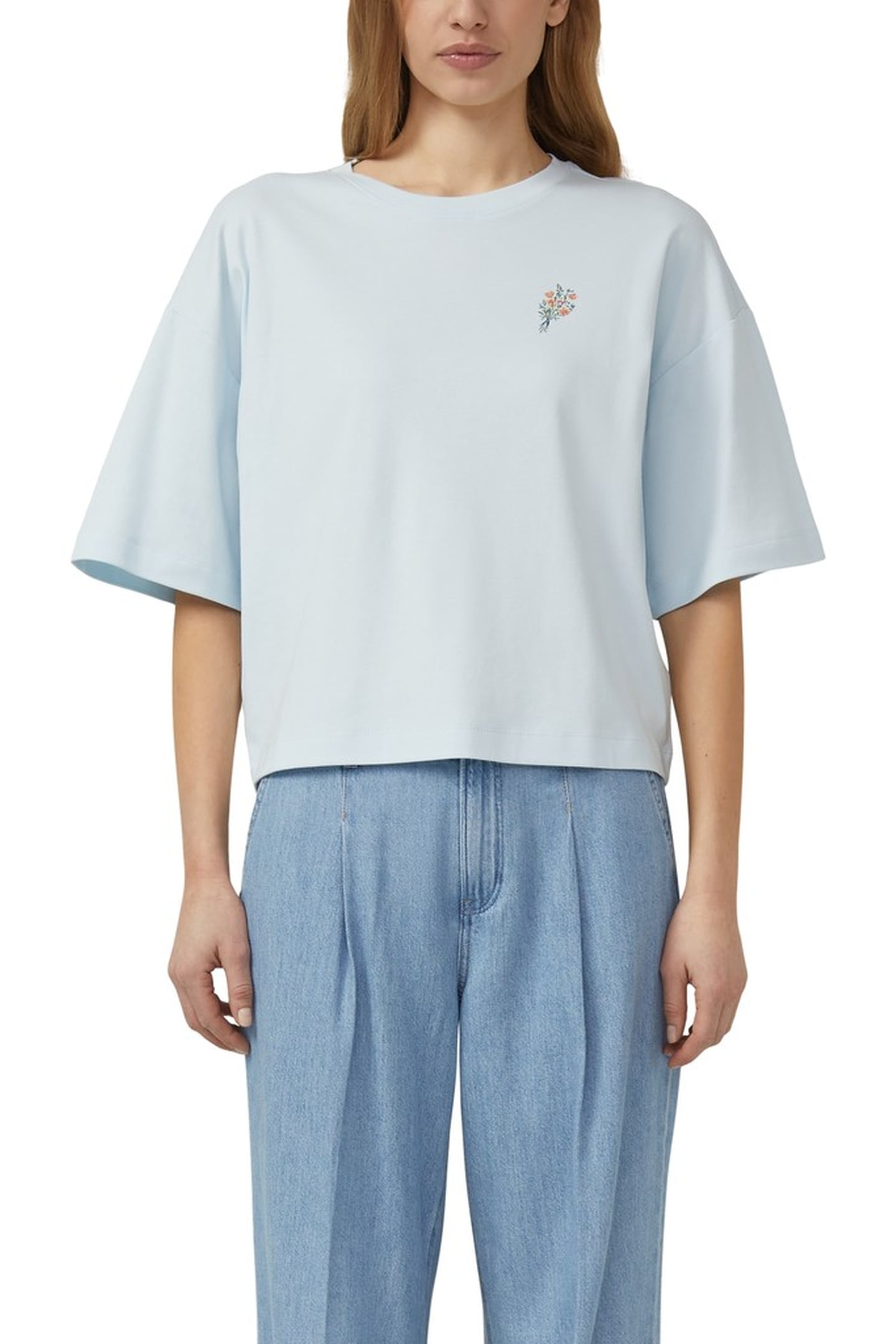 S.OLIVER T-SHIRTS BLUE LIGHT 1