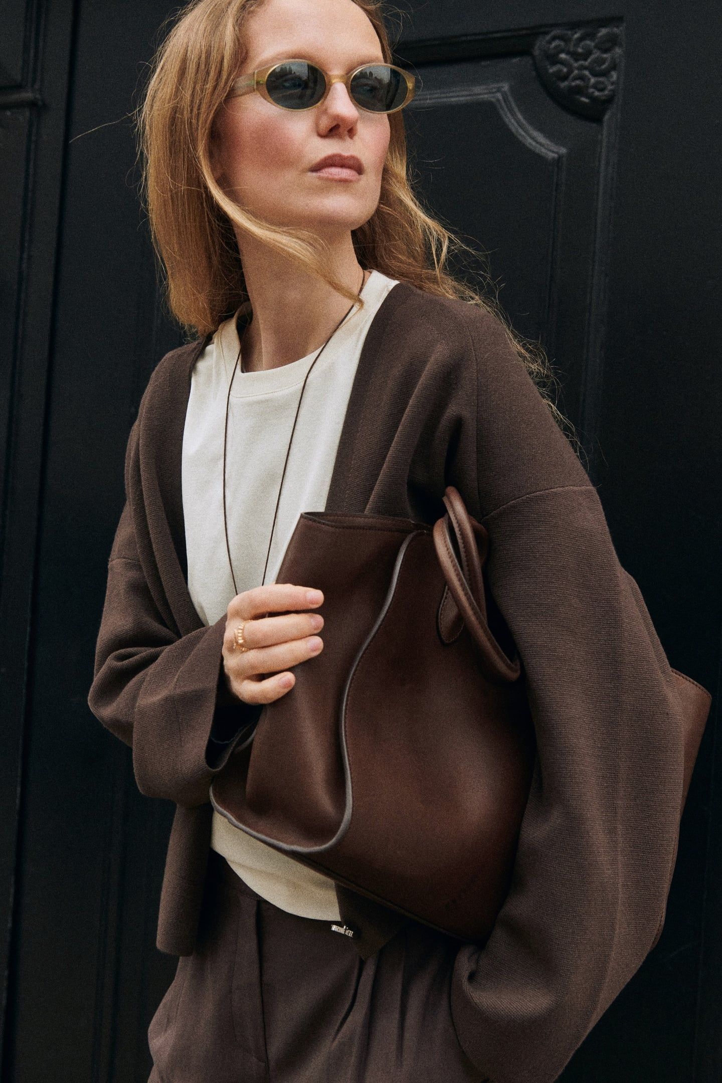 COMMA CARDIGAN BROWN 5