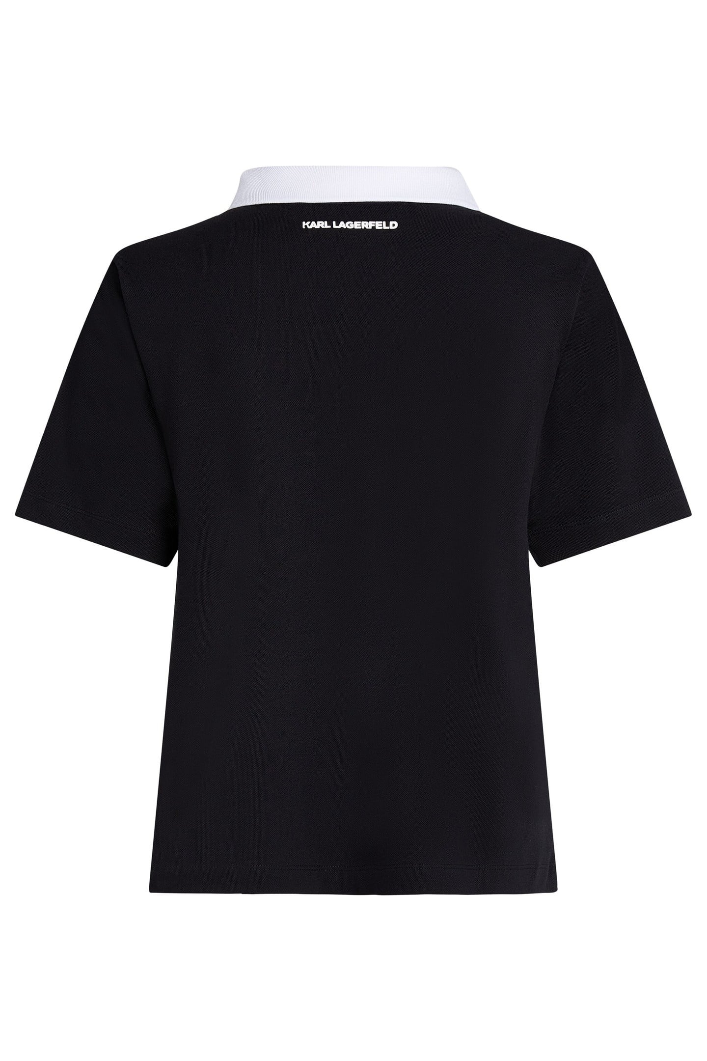 IKON PATCH POLO T-SHIRT BLACK 4