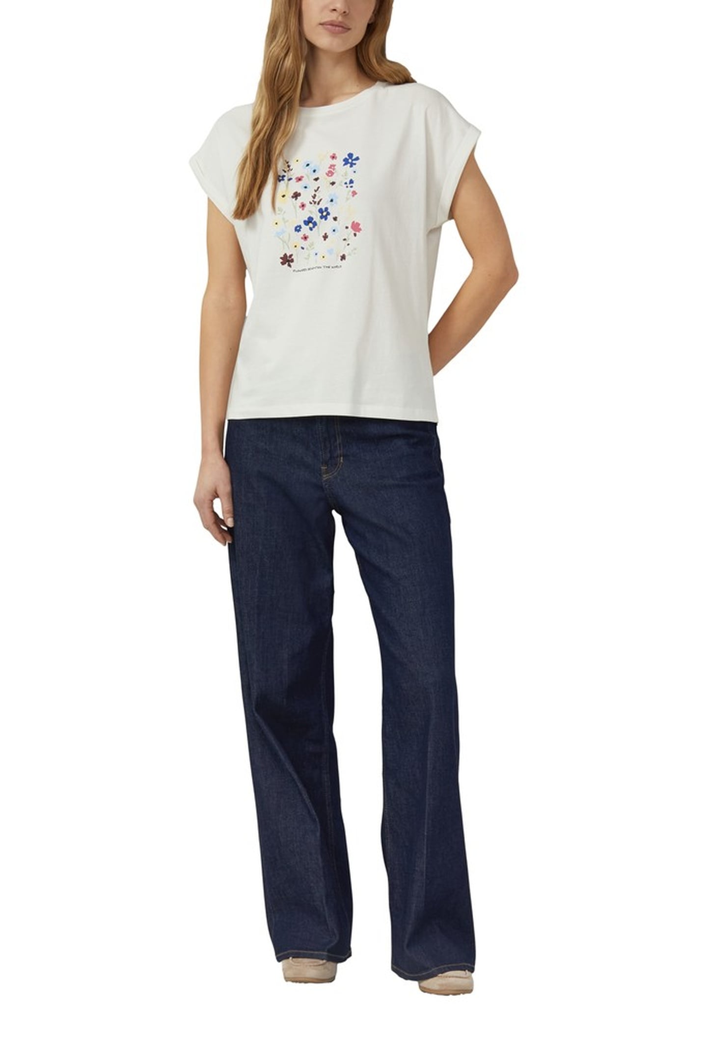 S.OLIVER T-SHIRTS OFFWHITE 2