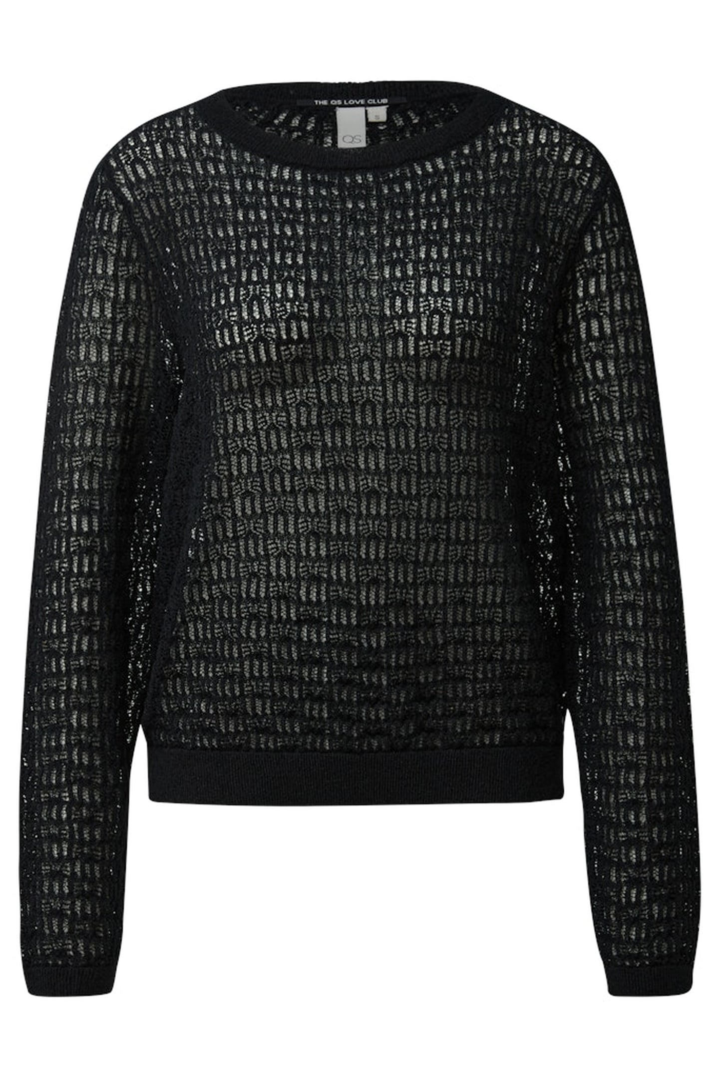 S.OLIVER-QS PULLOVER BLACK 8