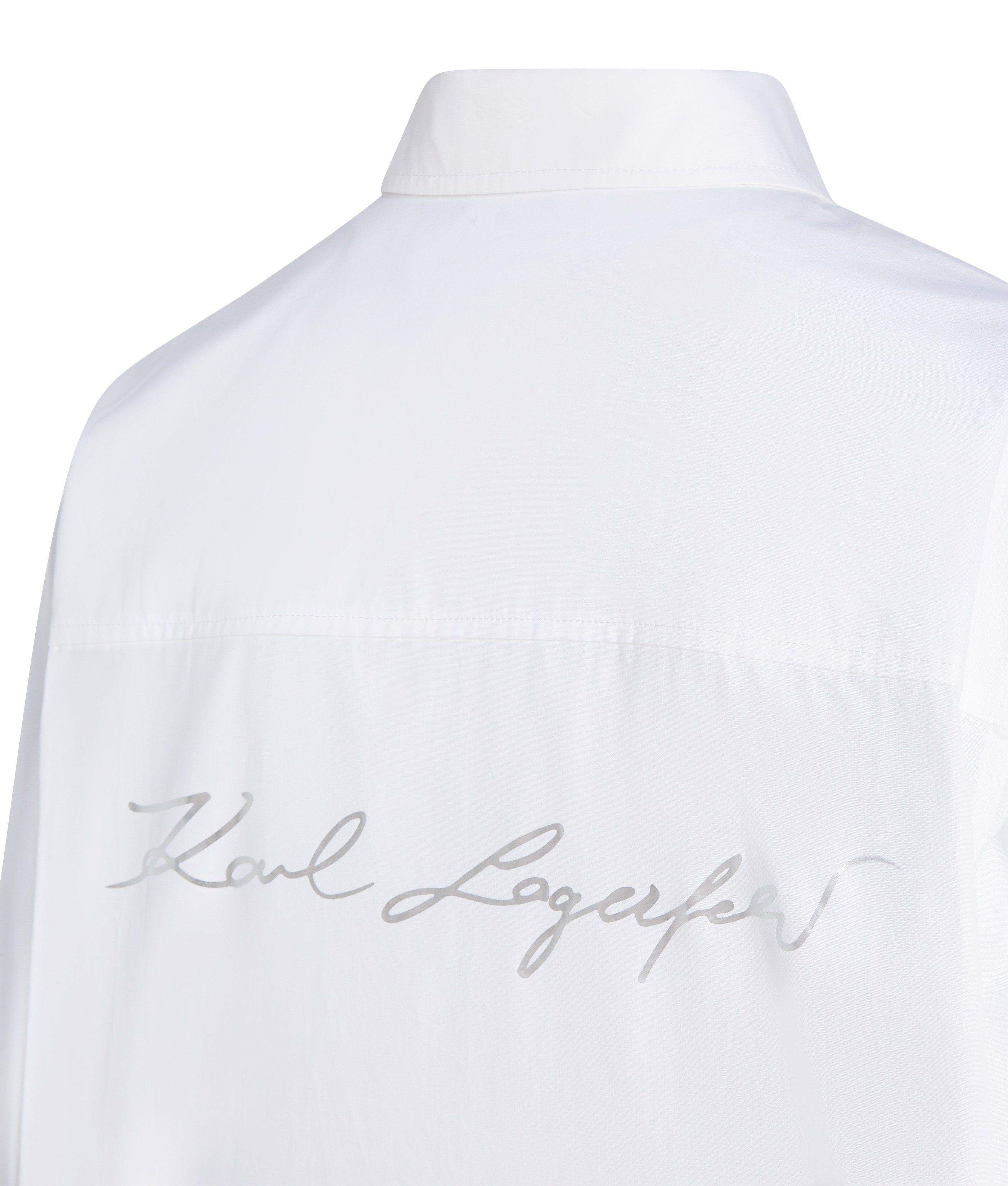 SIGNATURE PRINT SHIRT WHITE 2