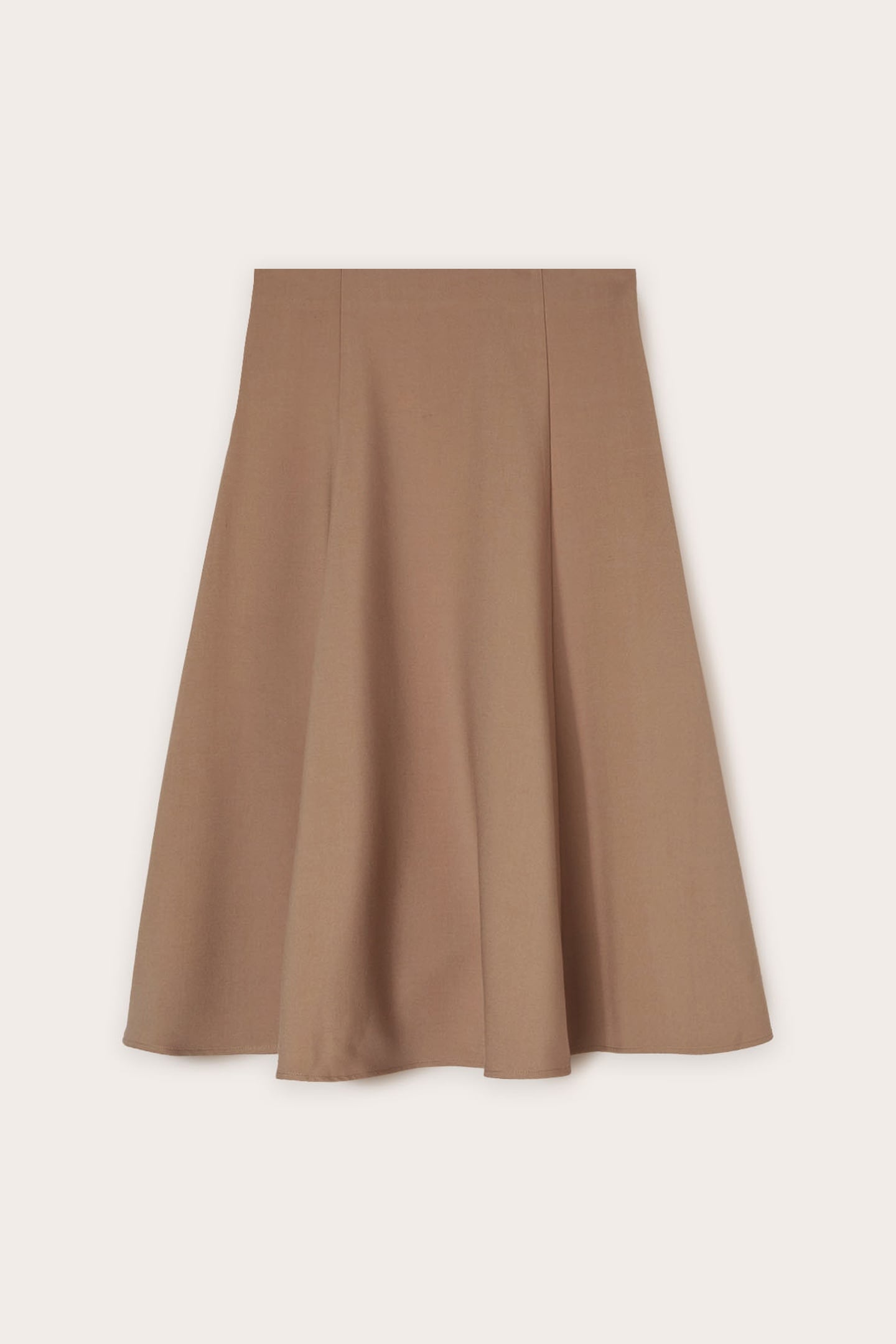 HALF CIRCLE SKIRT BEIGE 4