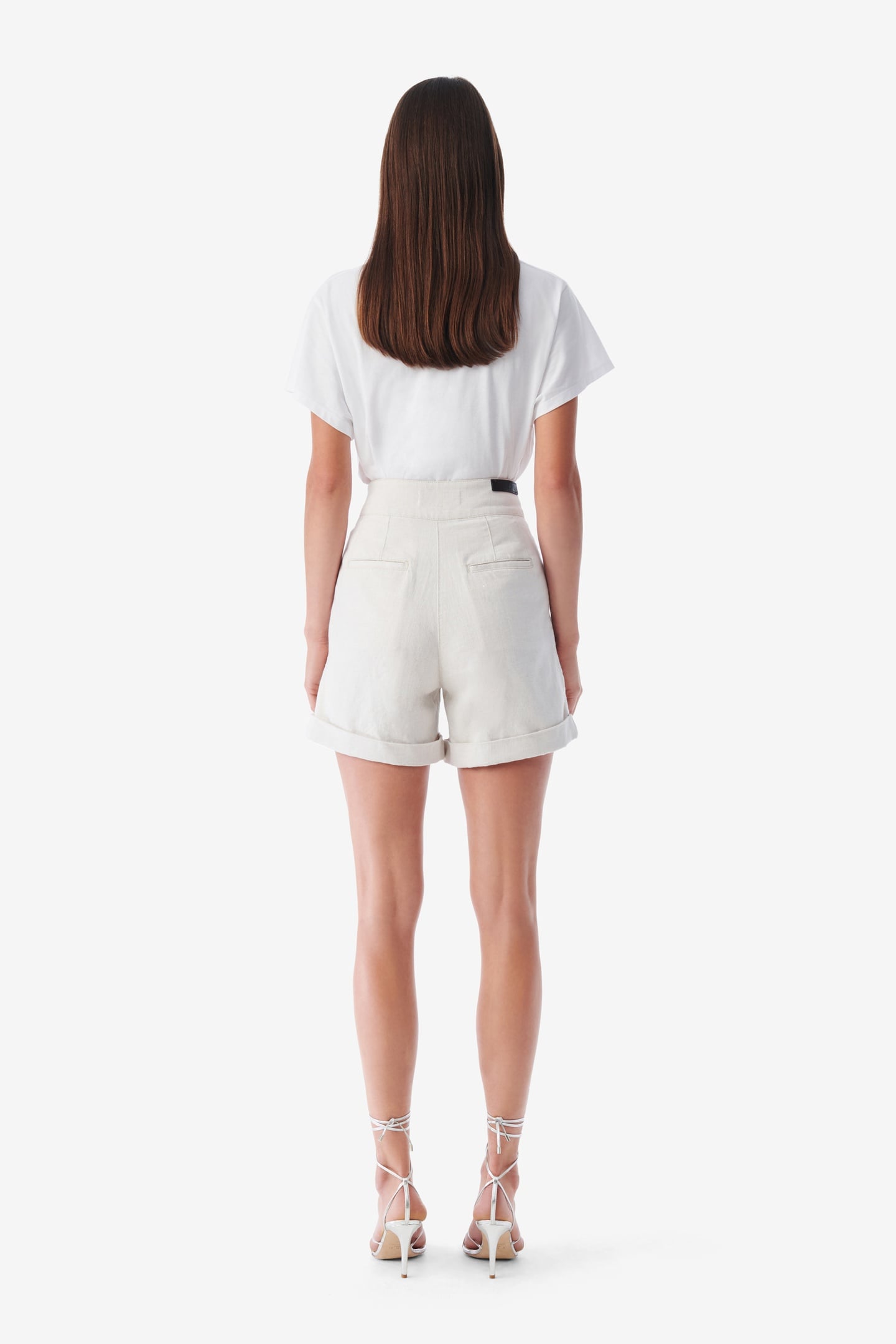 CANVA SHORT BEIGE/ NATURAL WHITE 3