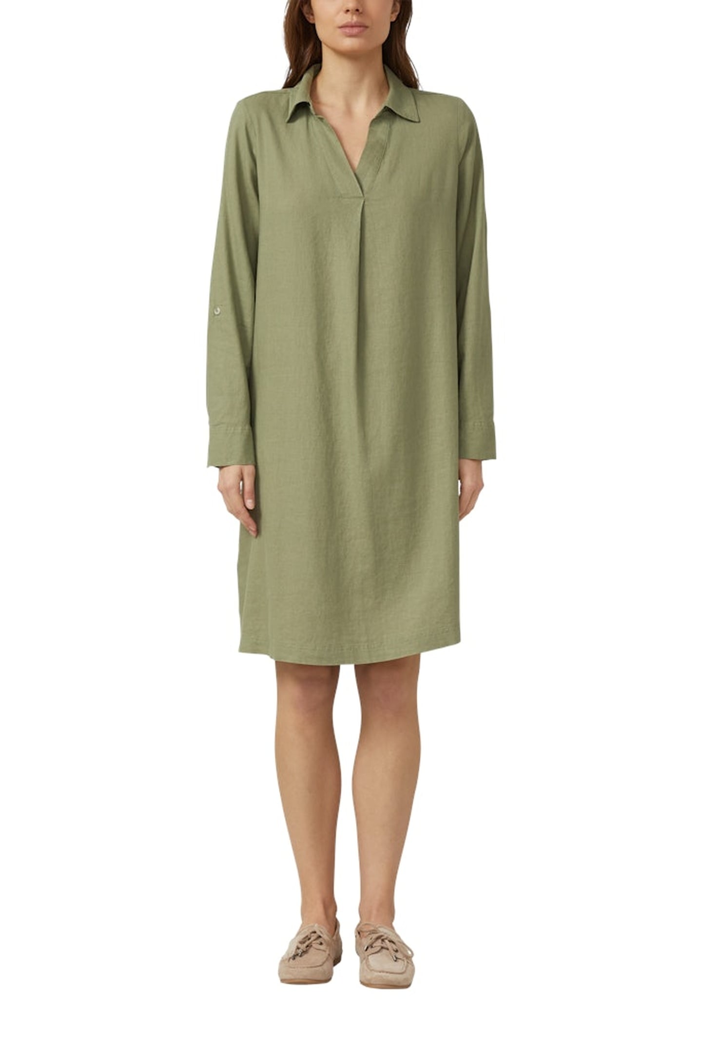 S.OLIVER DRESSES DARK GREEN 1