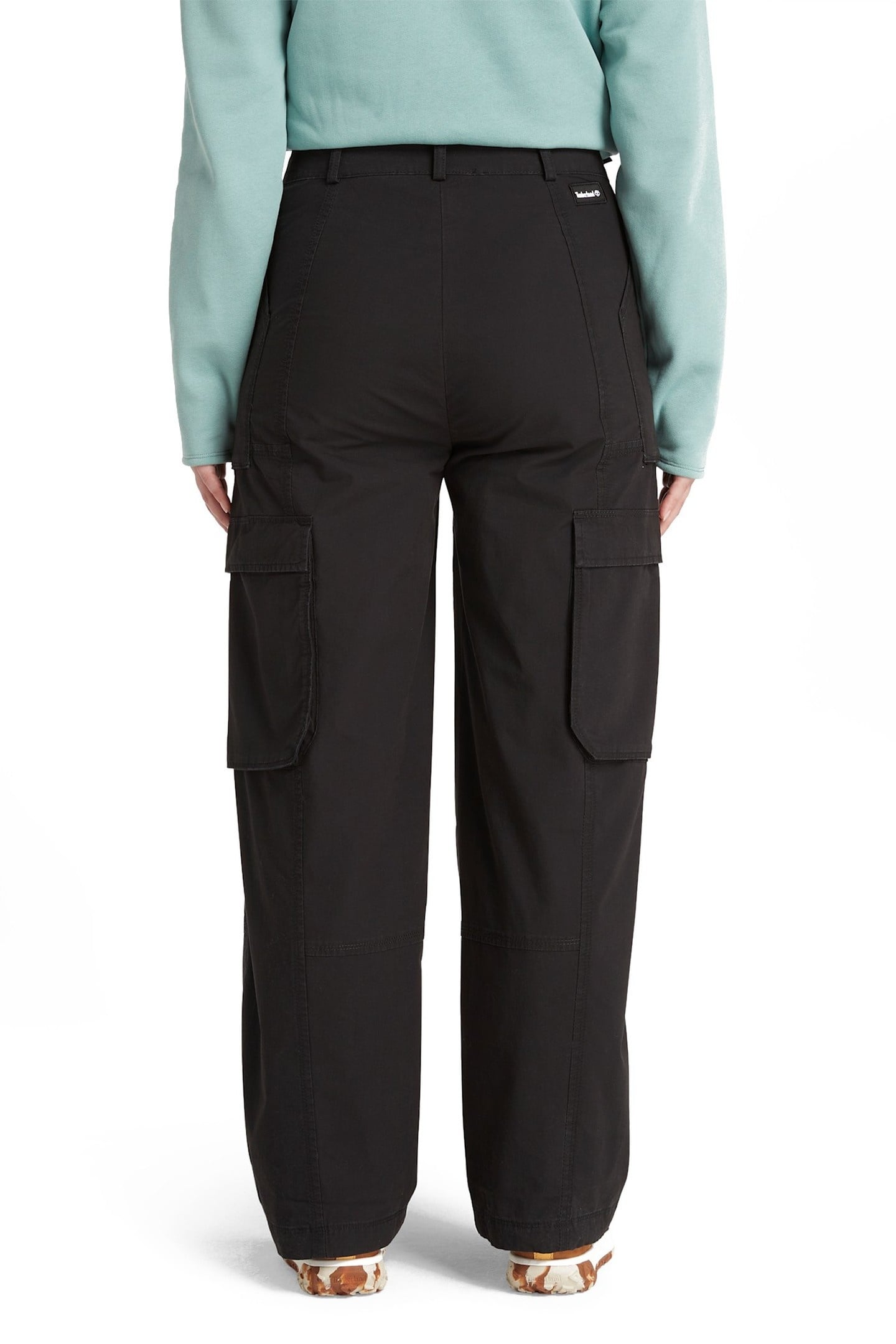 WOVEN UTILITY PANT BLACK 4