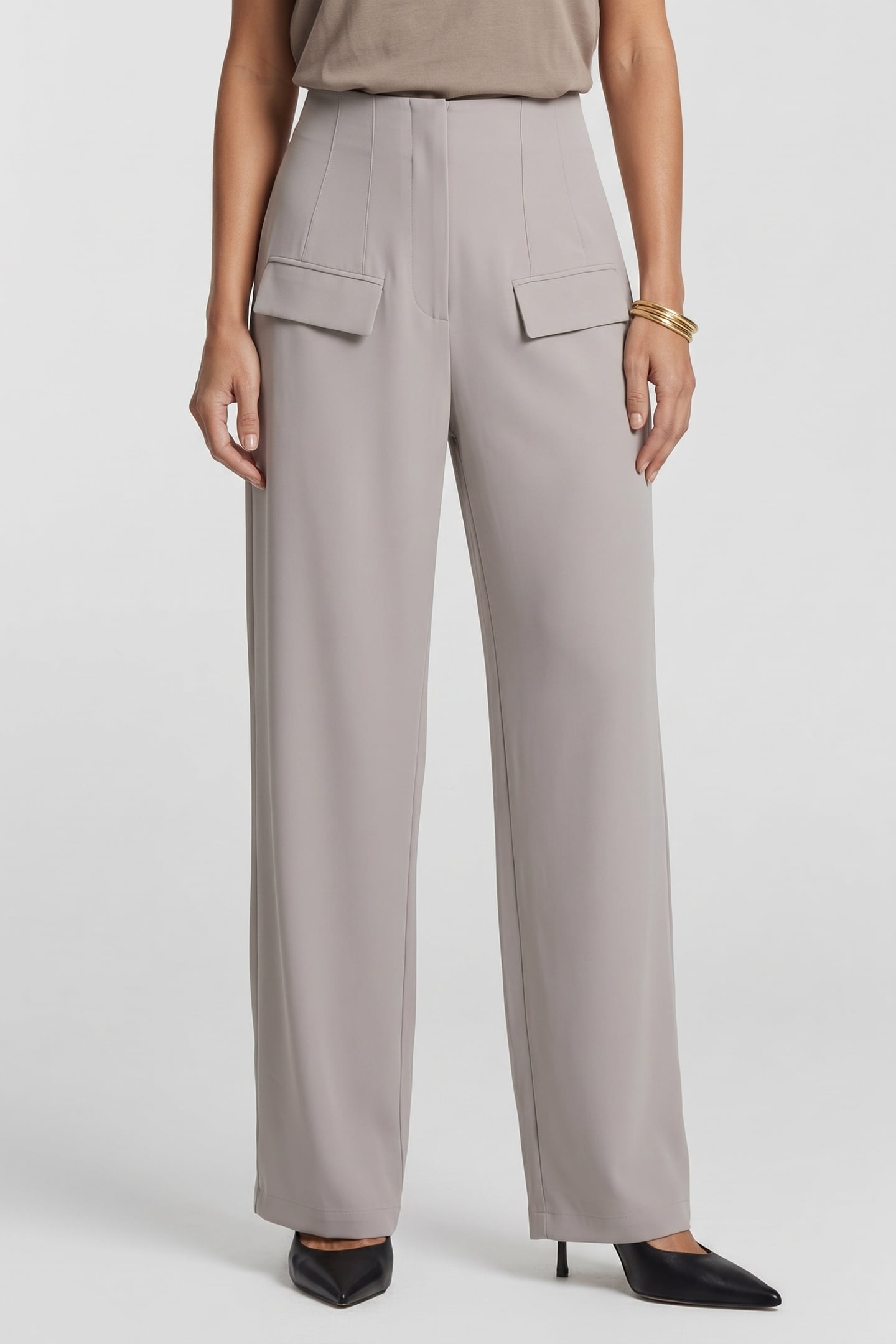 WIDE LEG TROUSERS GREY 2