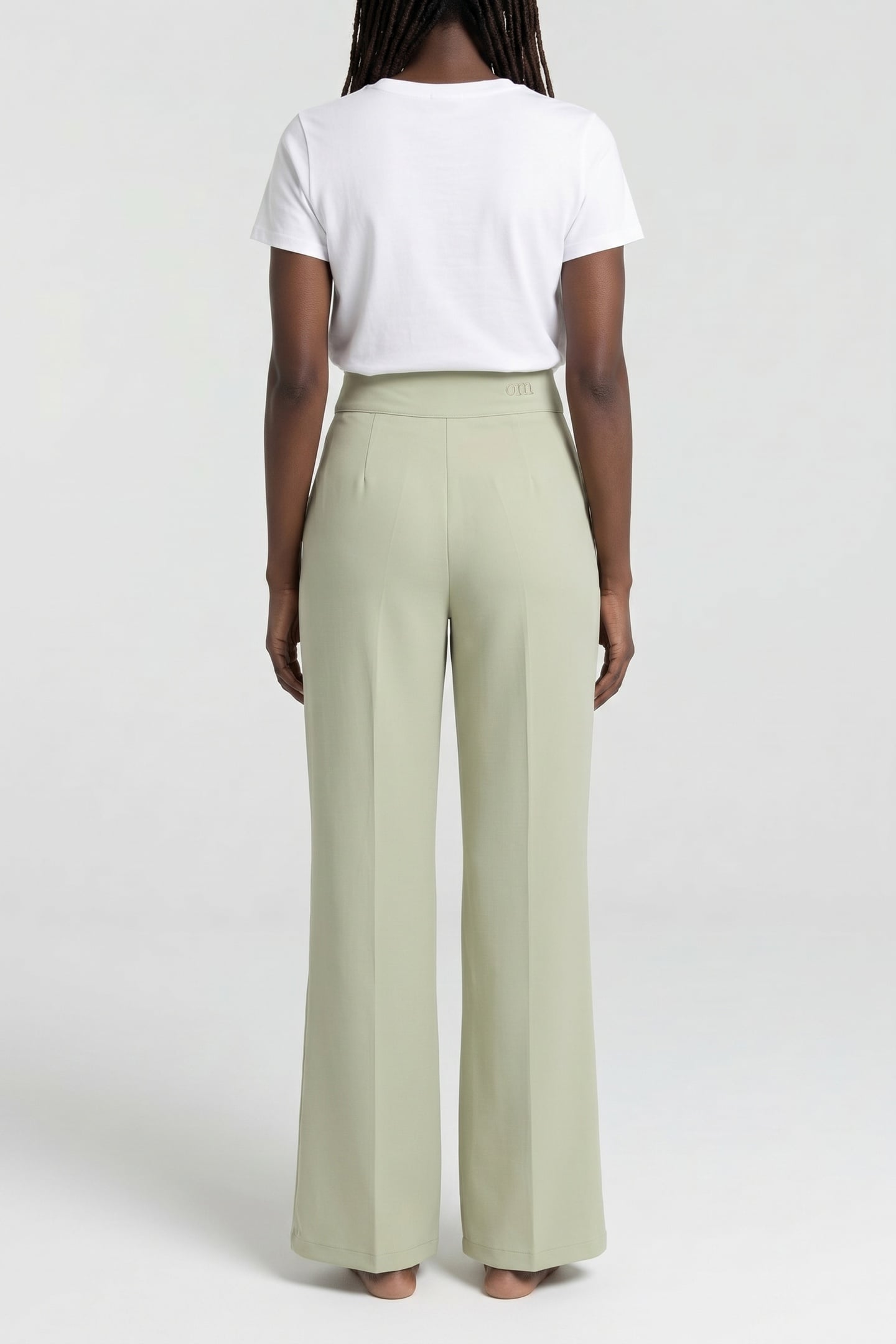 STRUCTURED TROUSERS PISTACHIO 3