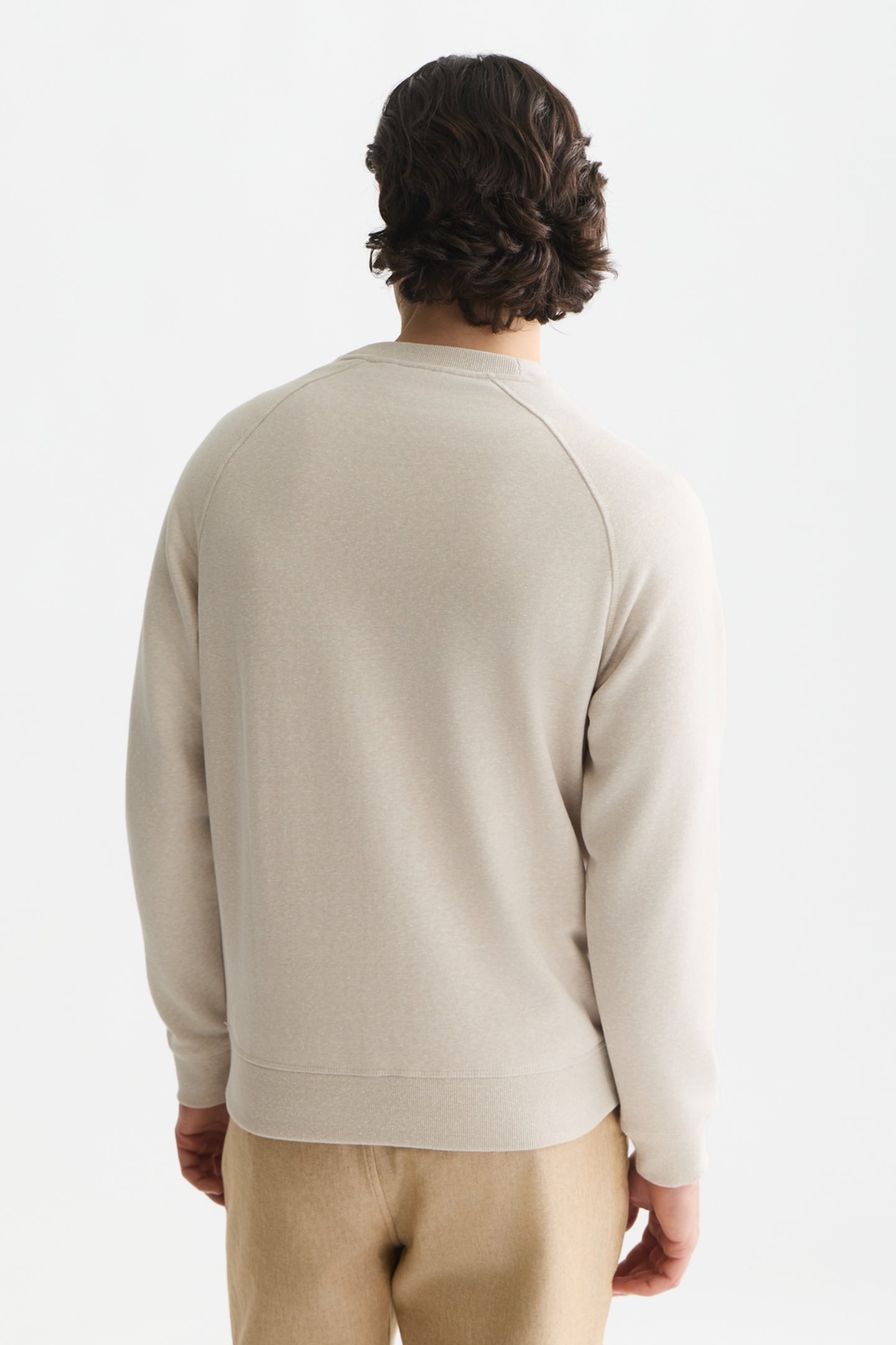 MELANGE REGULAR-FIT SWEATSHIRT OFFWHITE MELANGE 3