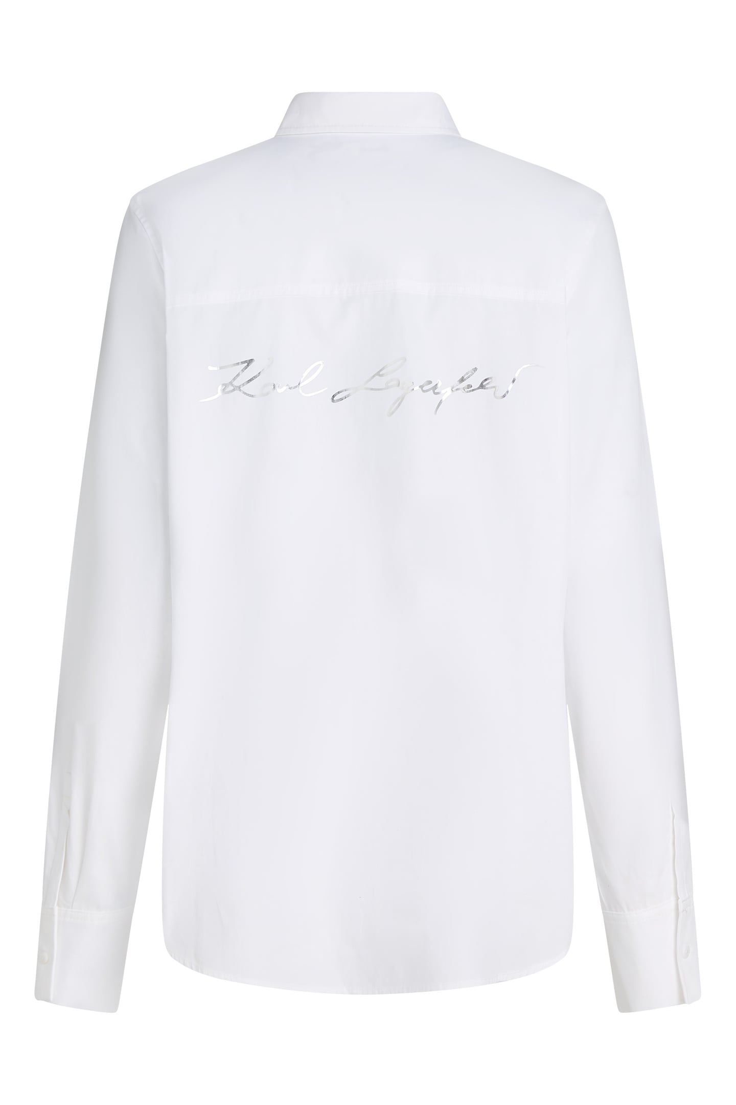 SIGNATURE PRINT SHIRT WHITE 4