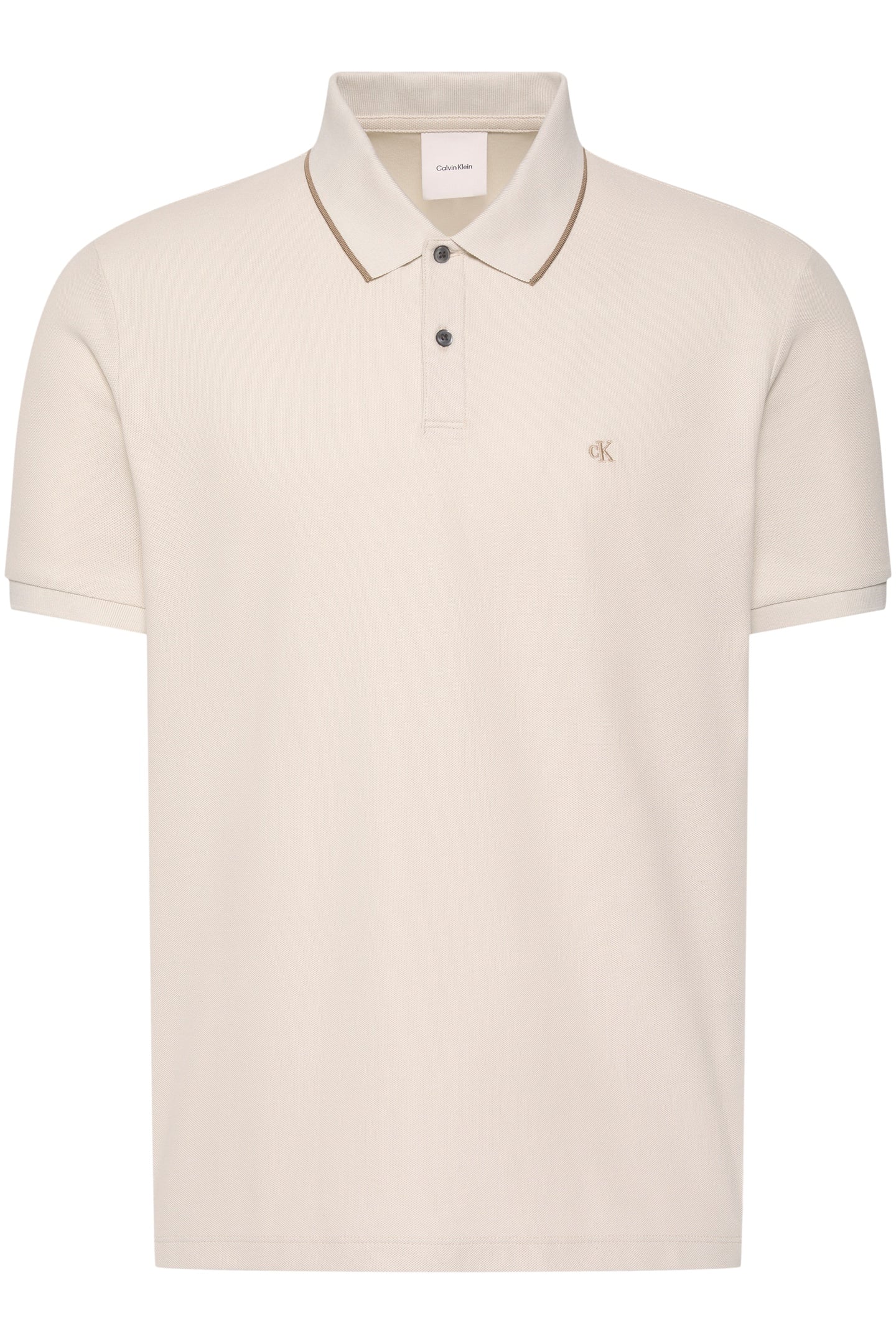 SS REFINED PIQUE TIP POLO OATMEAL 5