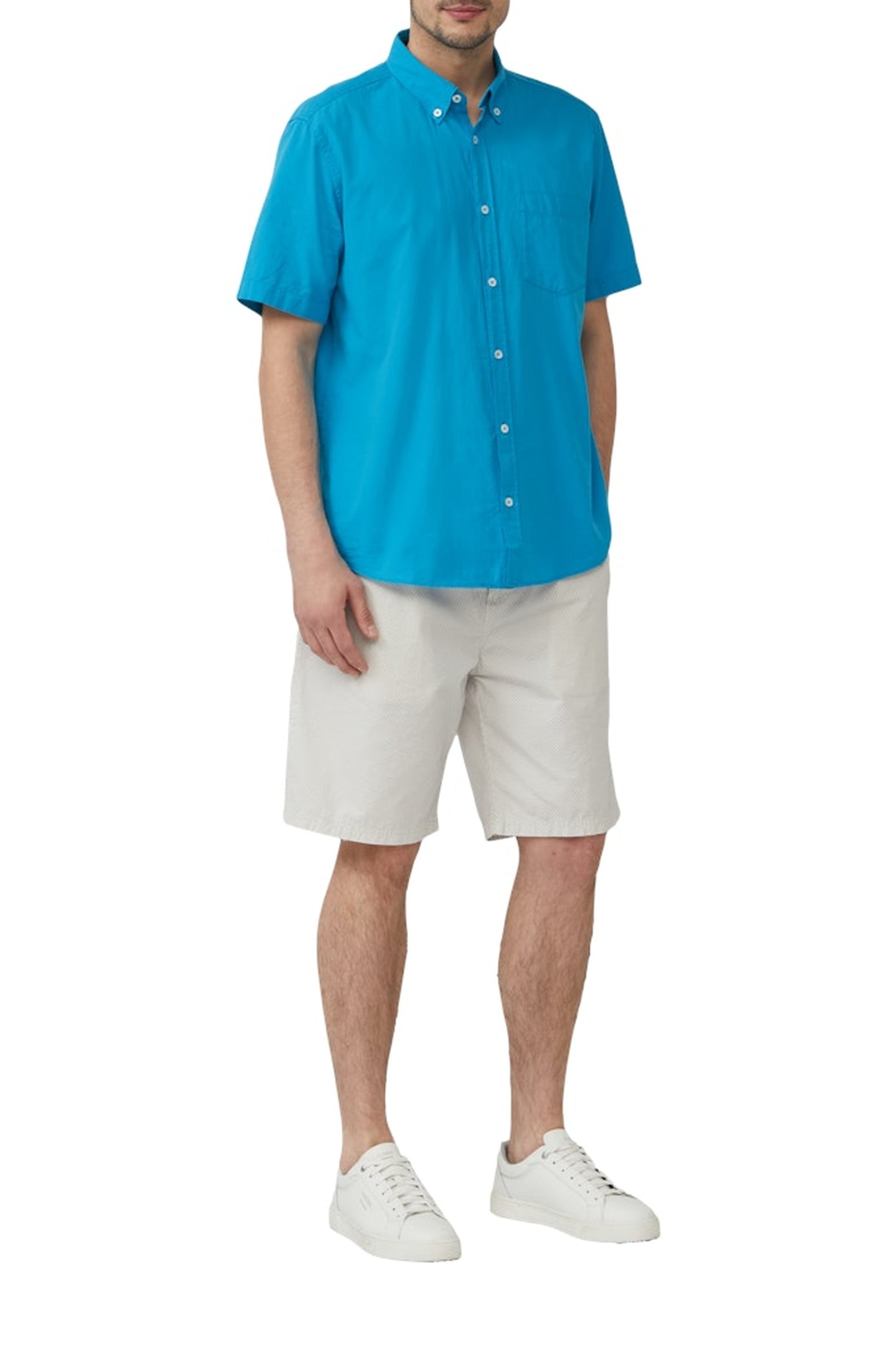 S.OLIVER SHIRTS BLUE GREEN 2