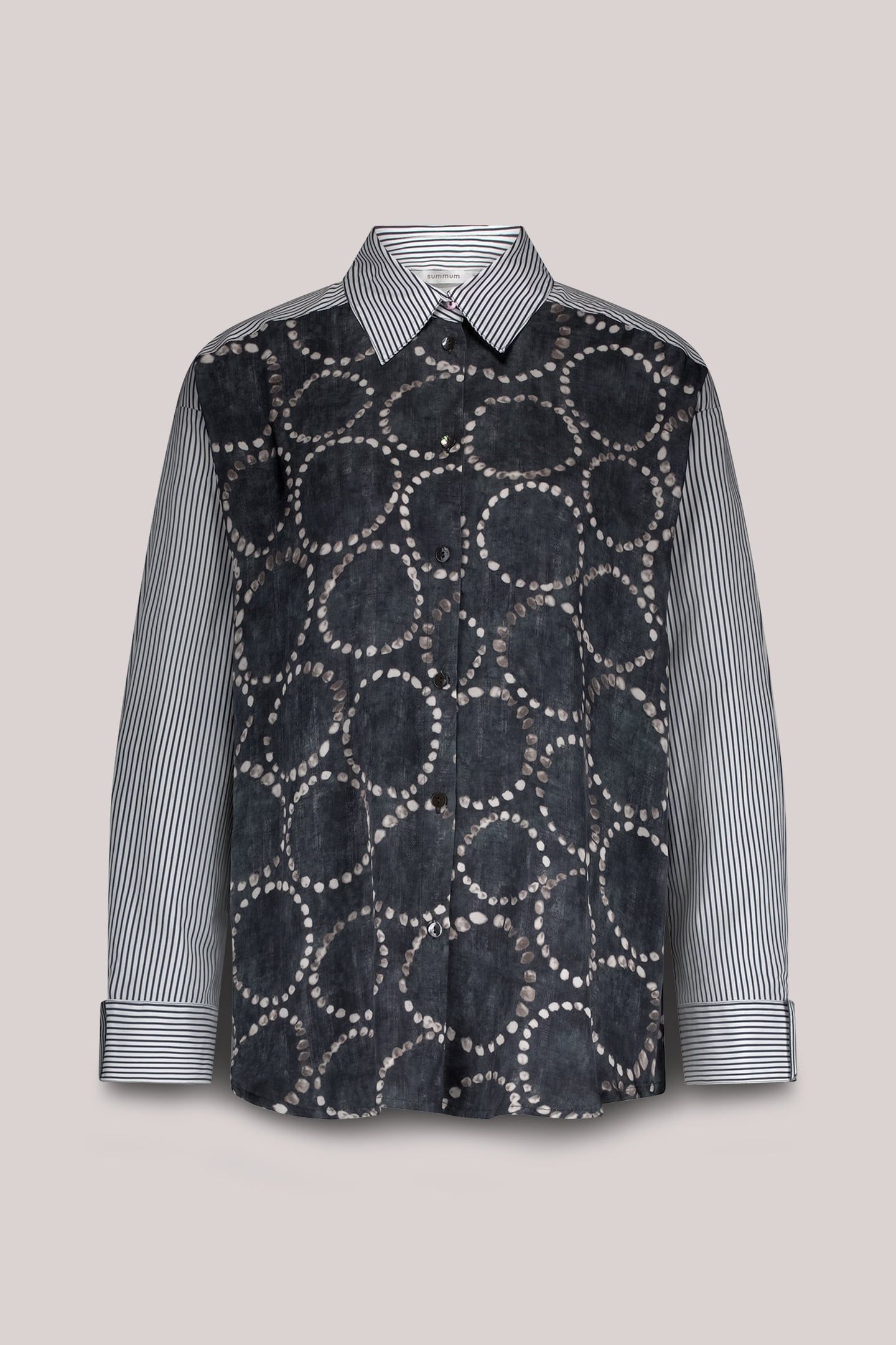 BLOUSE ALL OVER PRINT MIDNIGHT BLUE 4