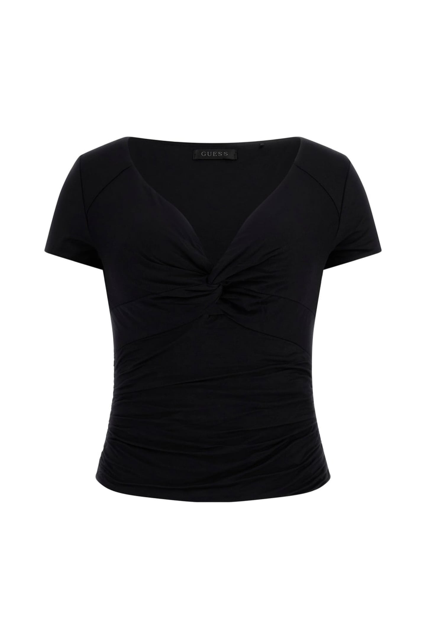 GUESS ECO CHARLOTTE DRAPPED TO JET BLACK A996 4