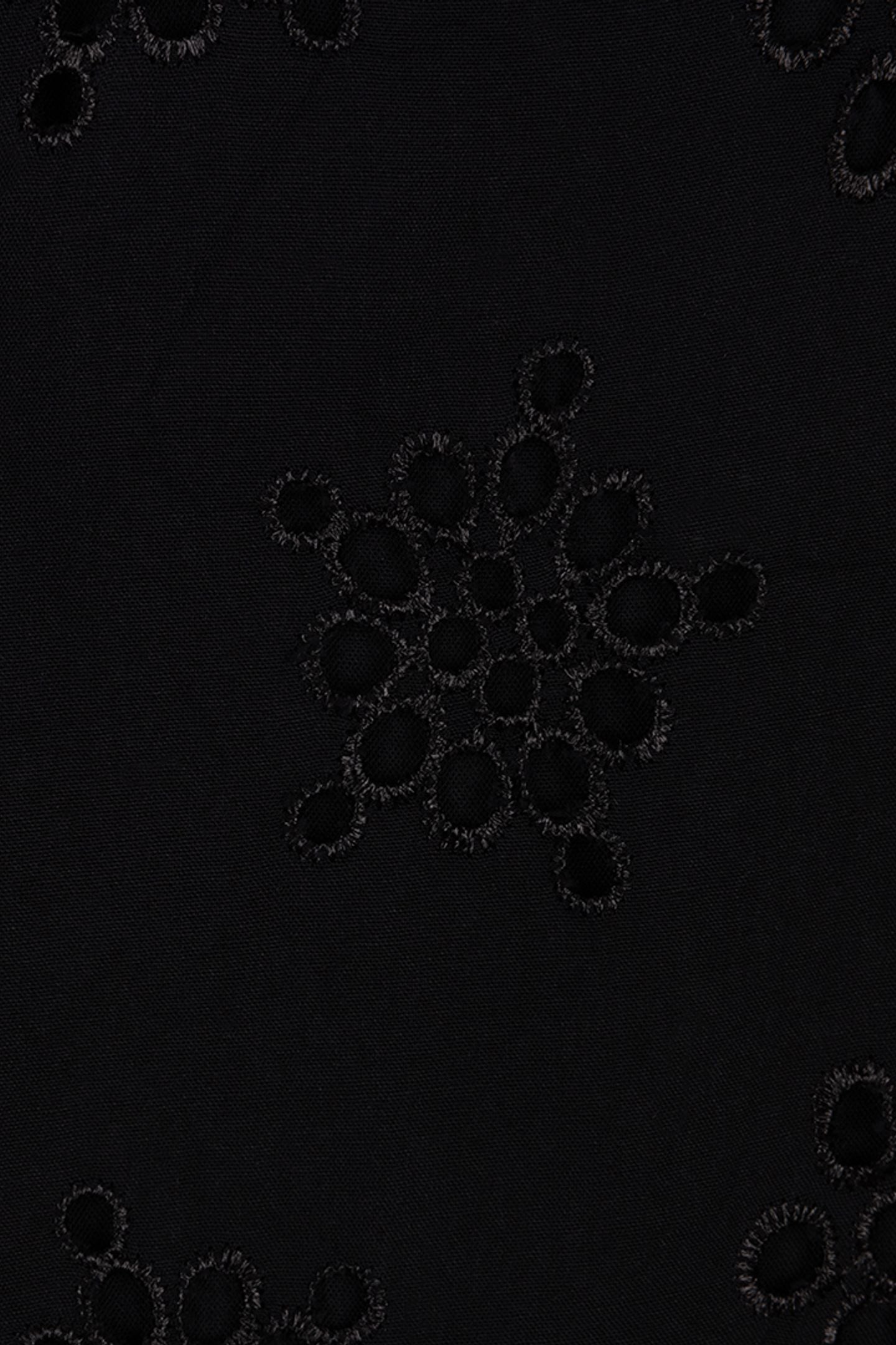 BLOUSE ALLOVER EMBROIDERY BLACK 7