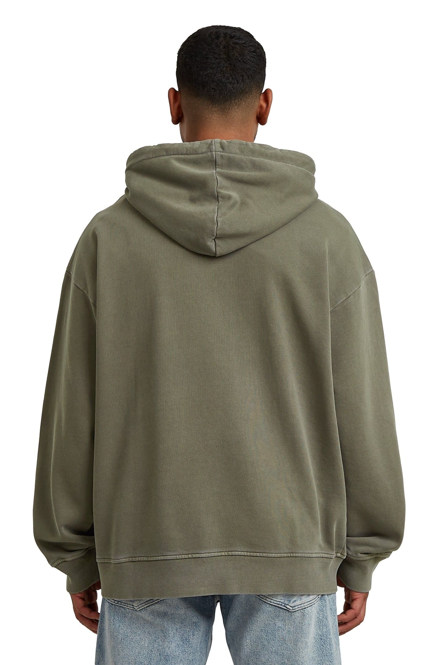 APPLIQUE RELAXED HOODED SWEATER TURF 4