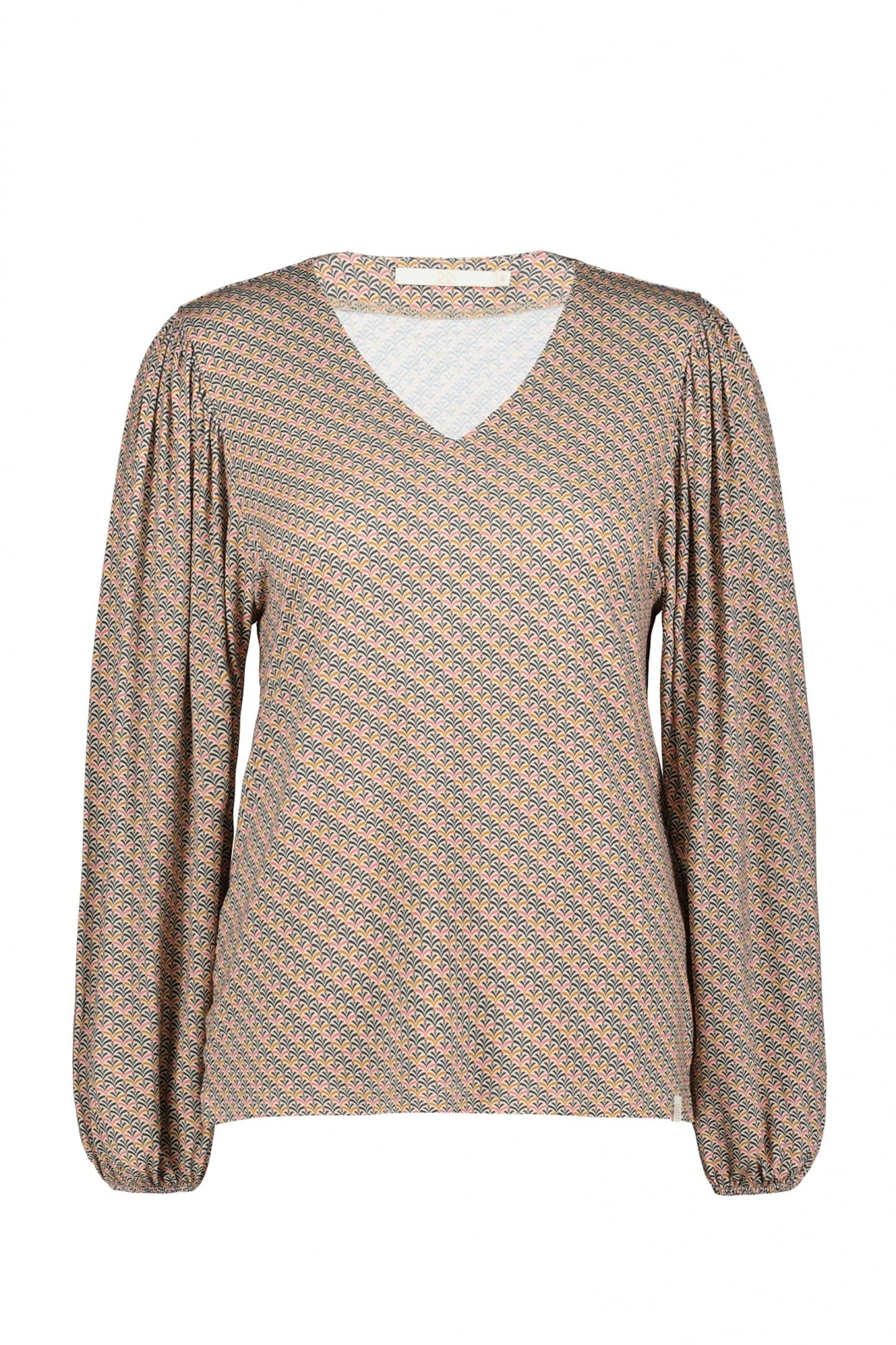 T-SHIRT BRITT SAND WITH PURE PRINT 5