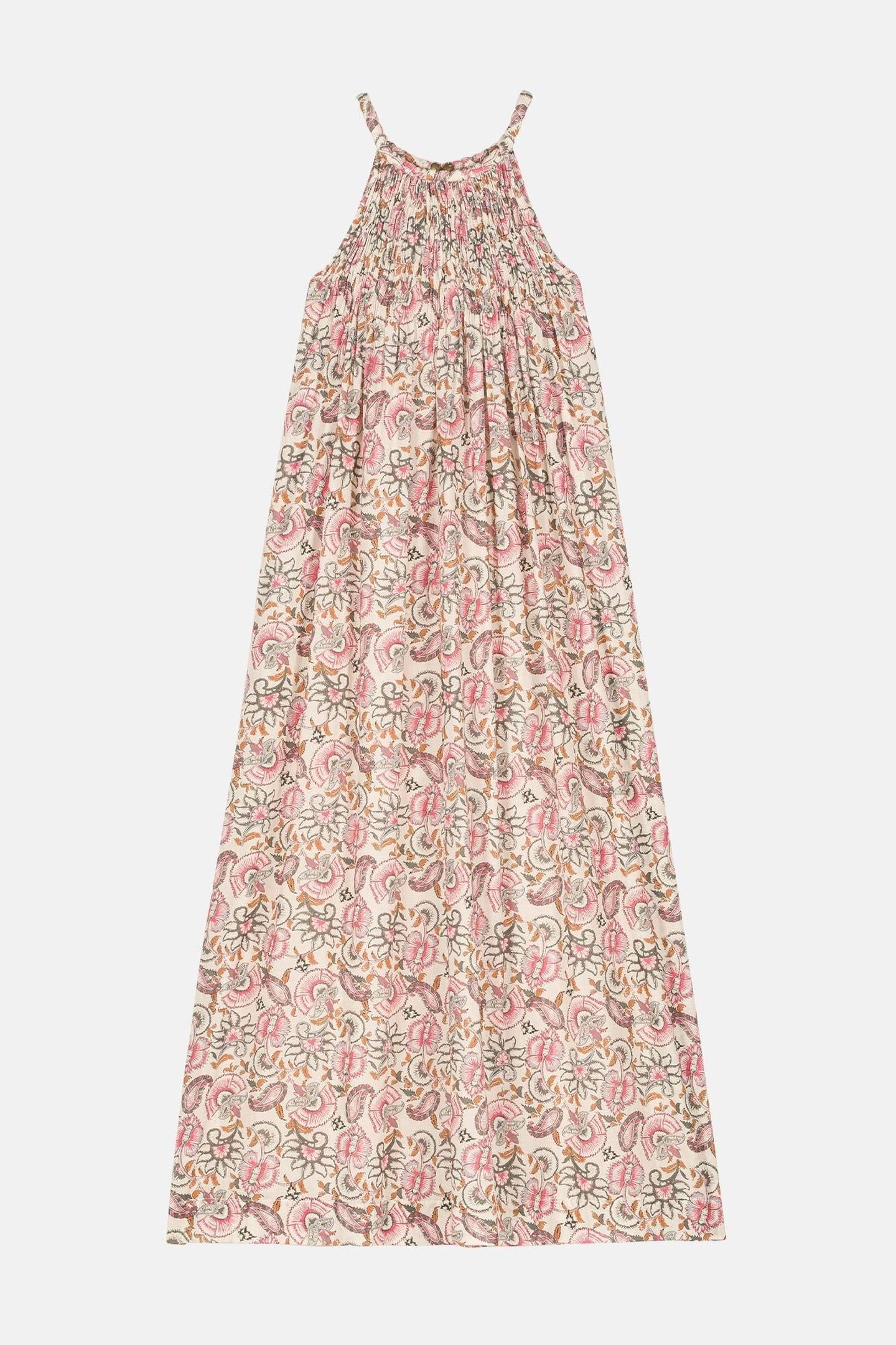 DRESS MARJORIE CREAM DOLCE FLOWERS 4
