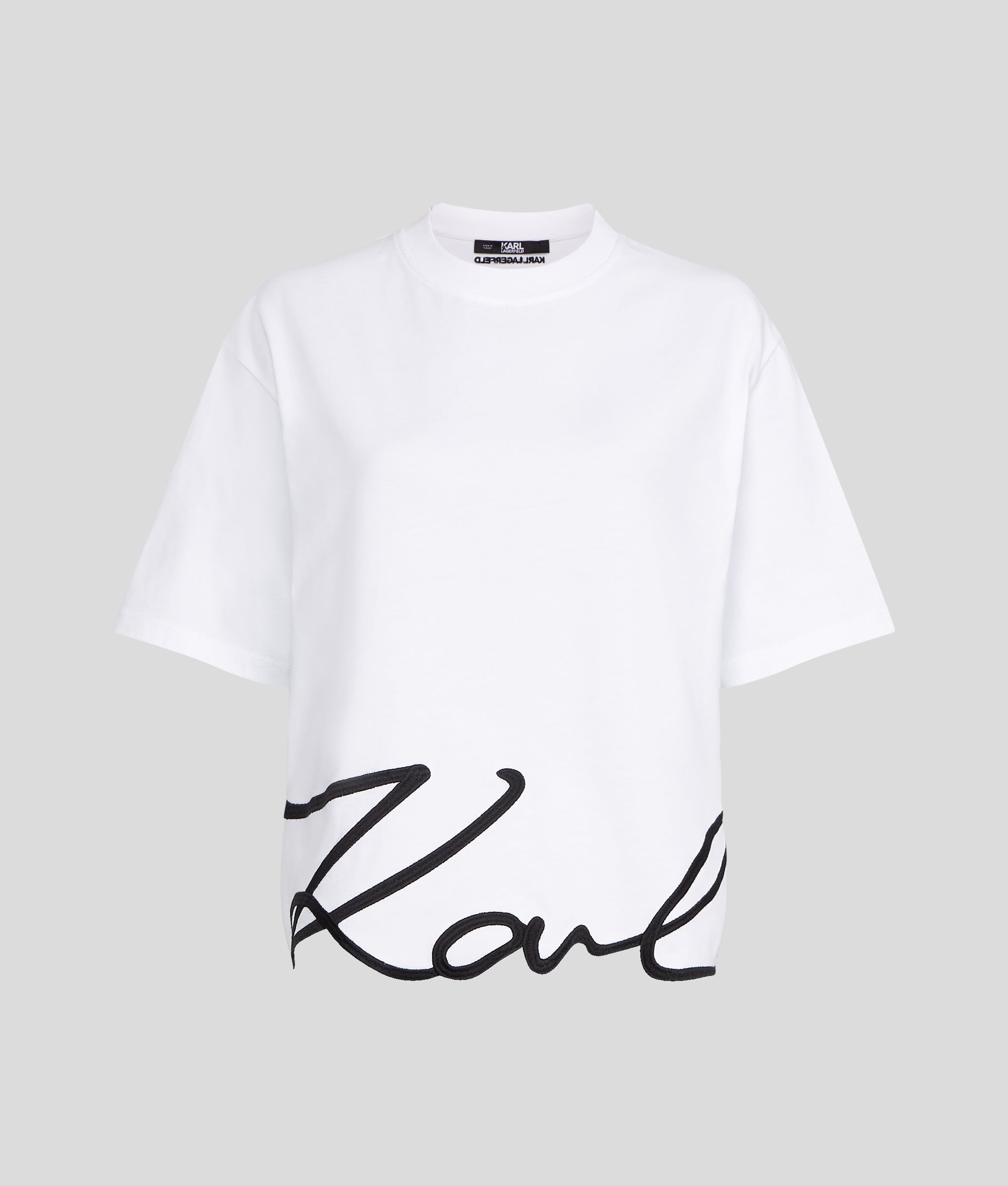 HEM SIGNATURE T-SHIRT WHITE 4