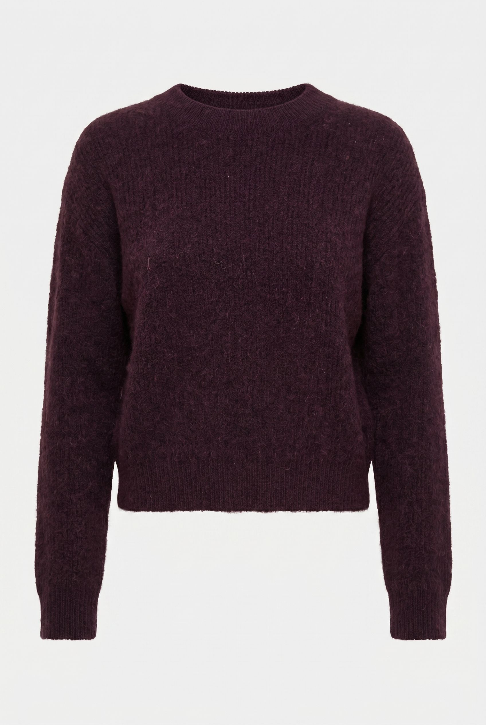 NOUS SOMMES LABELS – BENNIE ALPACA KNIT 2.0 BURGUNDY 3