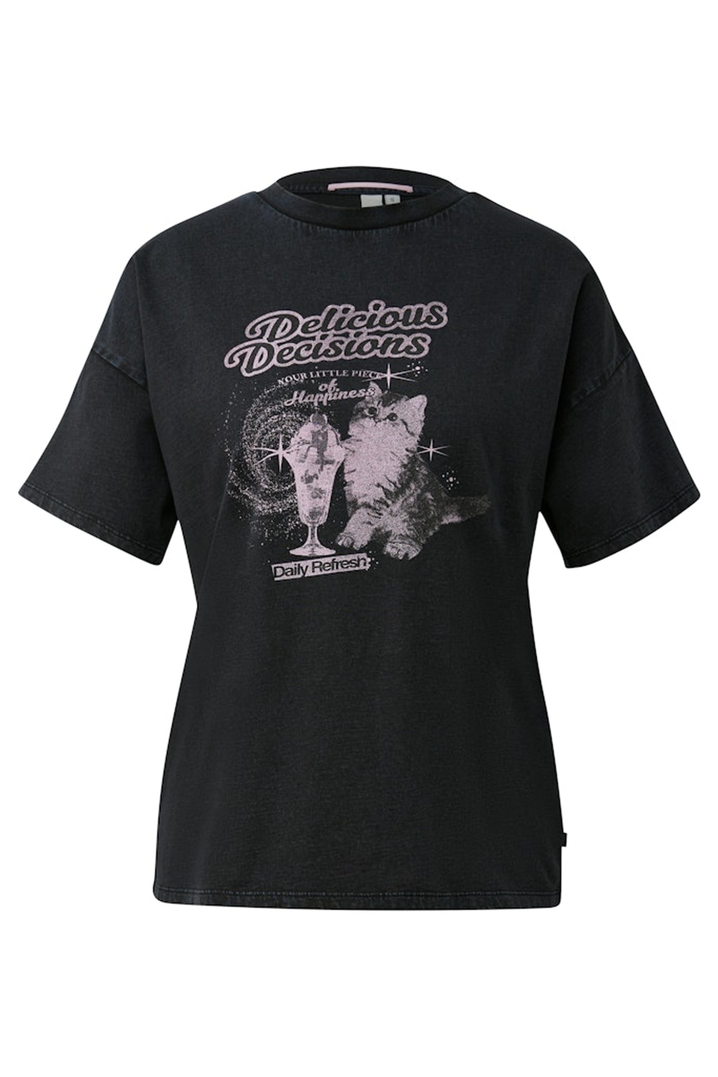 S.OLIVER-QS T-SHIRTS BLACK 7
