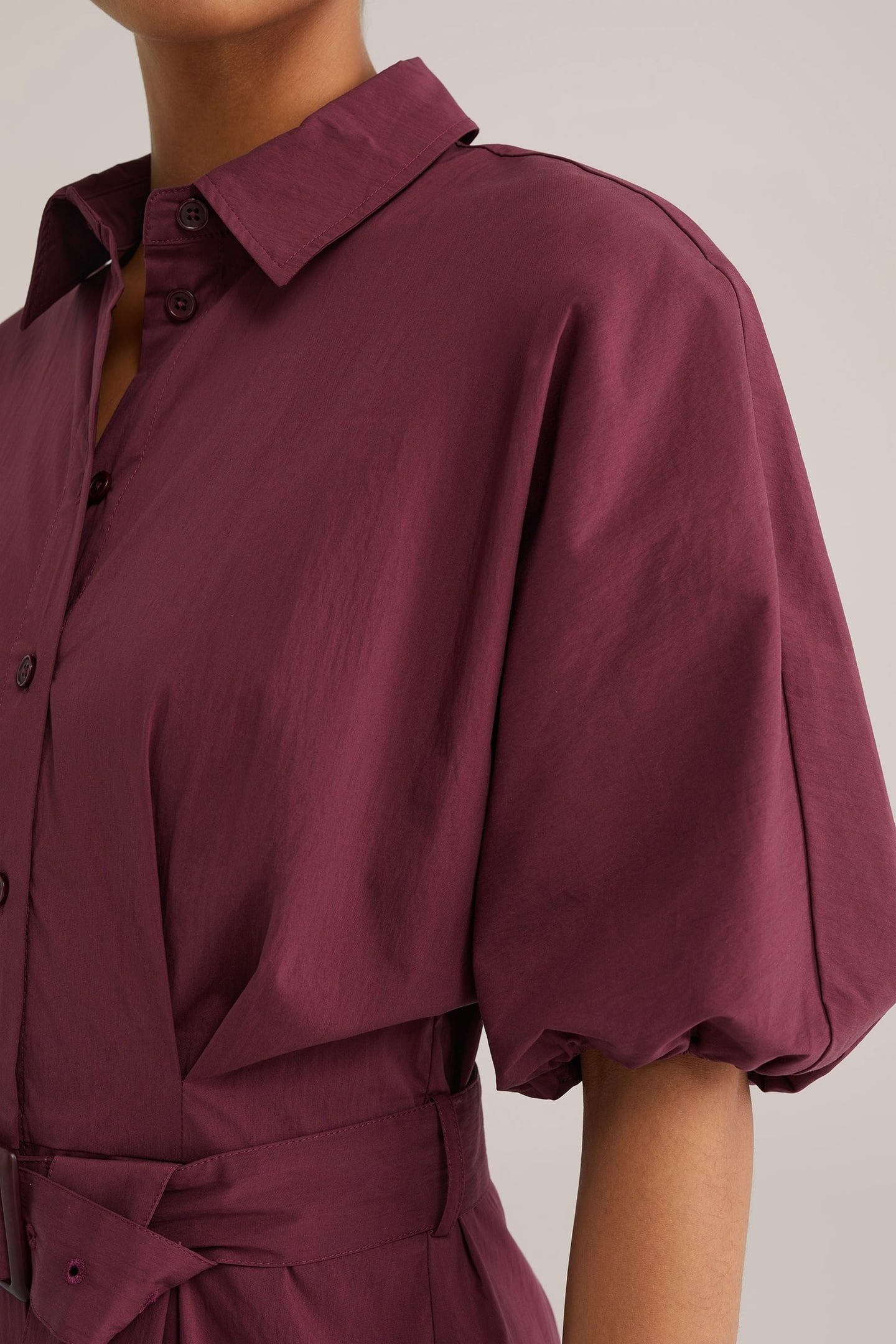 DRESS MID LENGTH VINTAGE RED 5