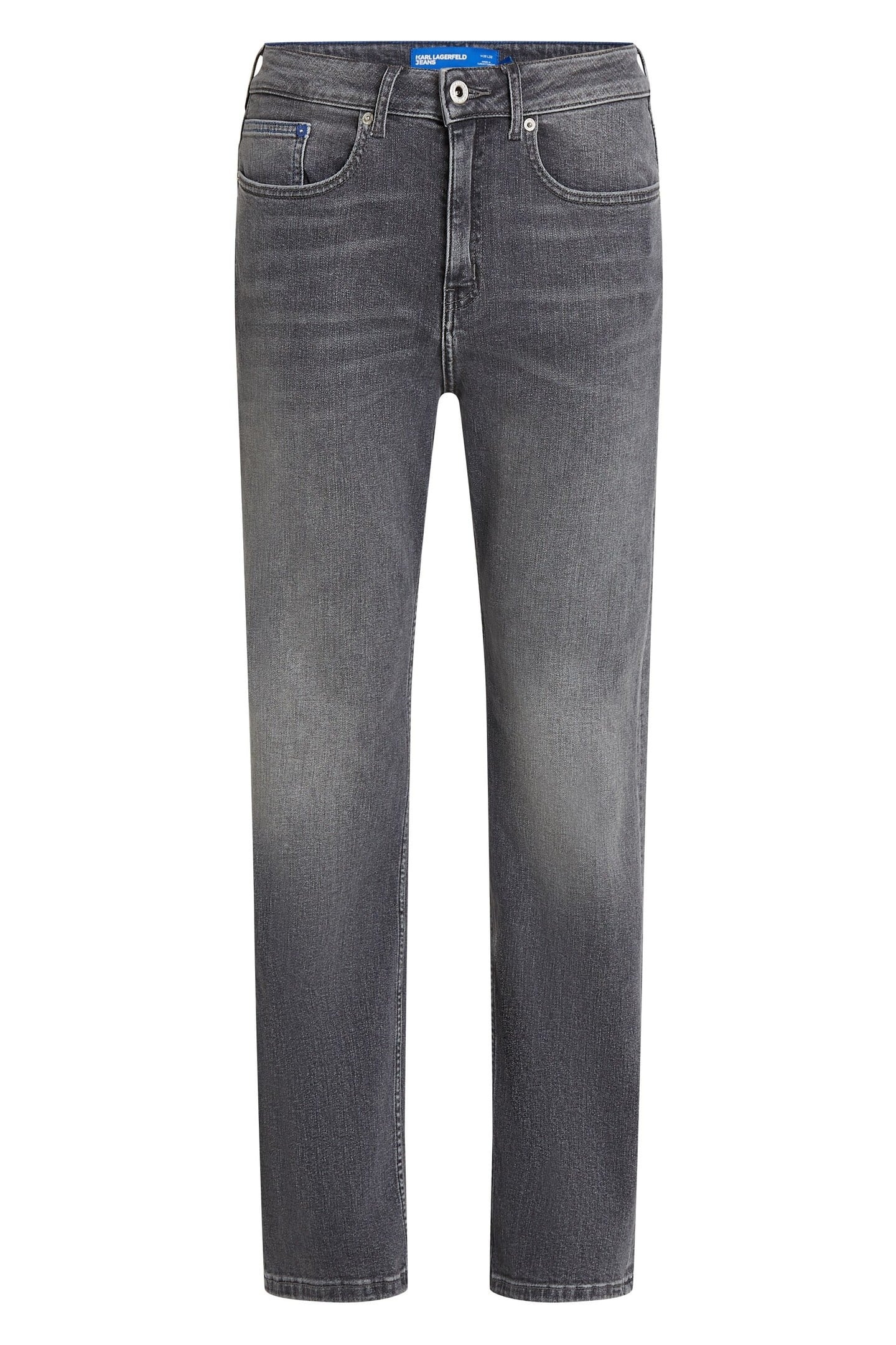 STRAIGHT DENIM WASHED LIGHT GREY 3
