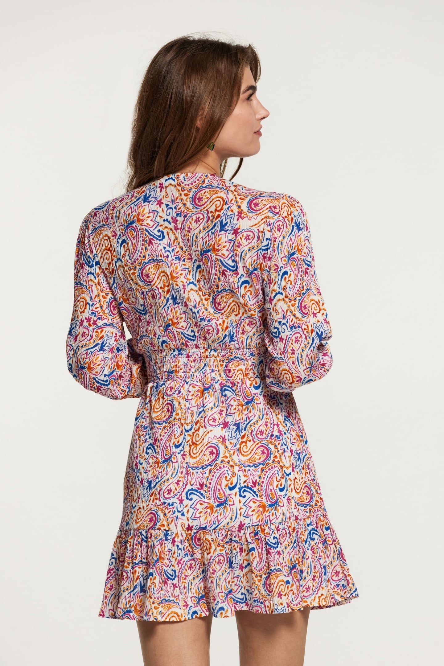 ZARAGOSA DRESS COLOURED PAISLEY MULTI PAISLEY 4