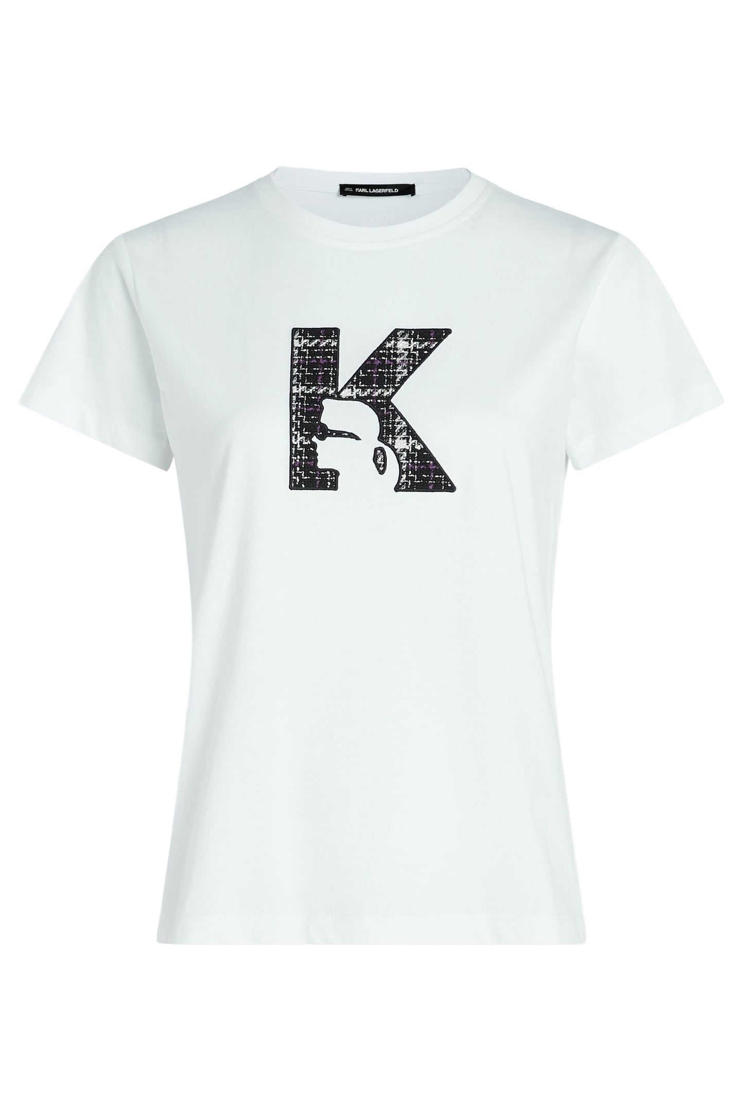 K BOUCLE T-SHIRT WHITE 1