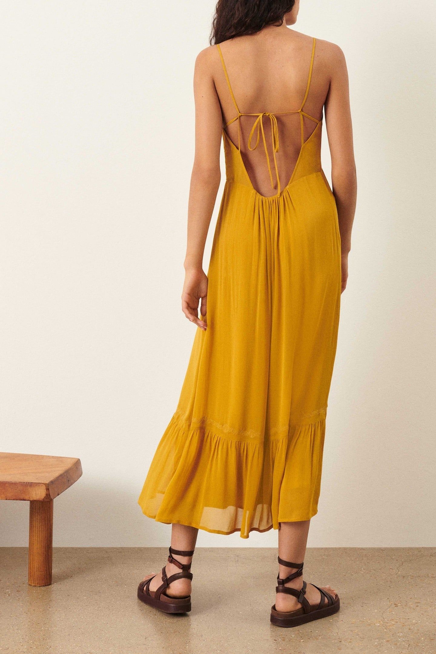 ROBE MICHELE MOUTARDE 2