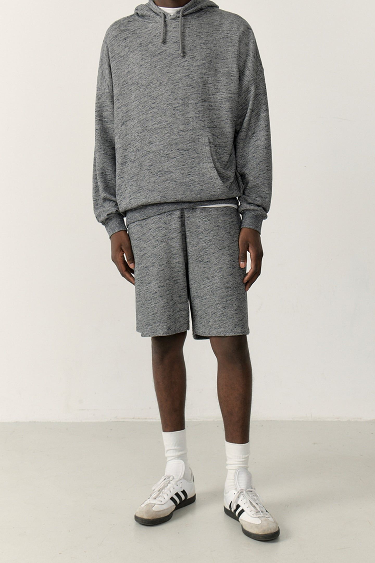 SOWABAY SWEAT SHIRT ANTHRACITE CHINE 8