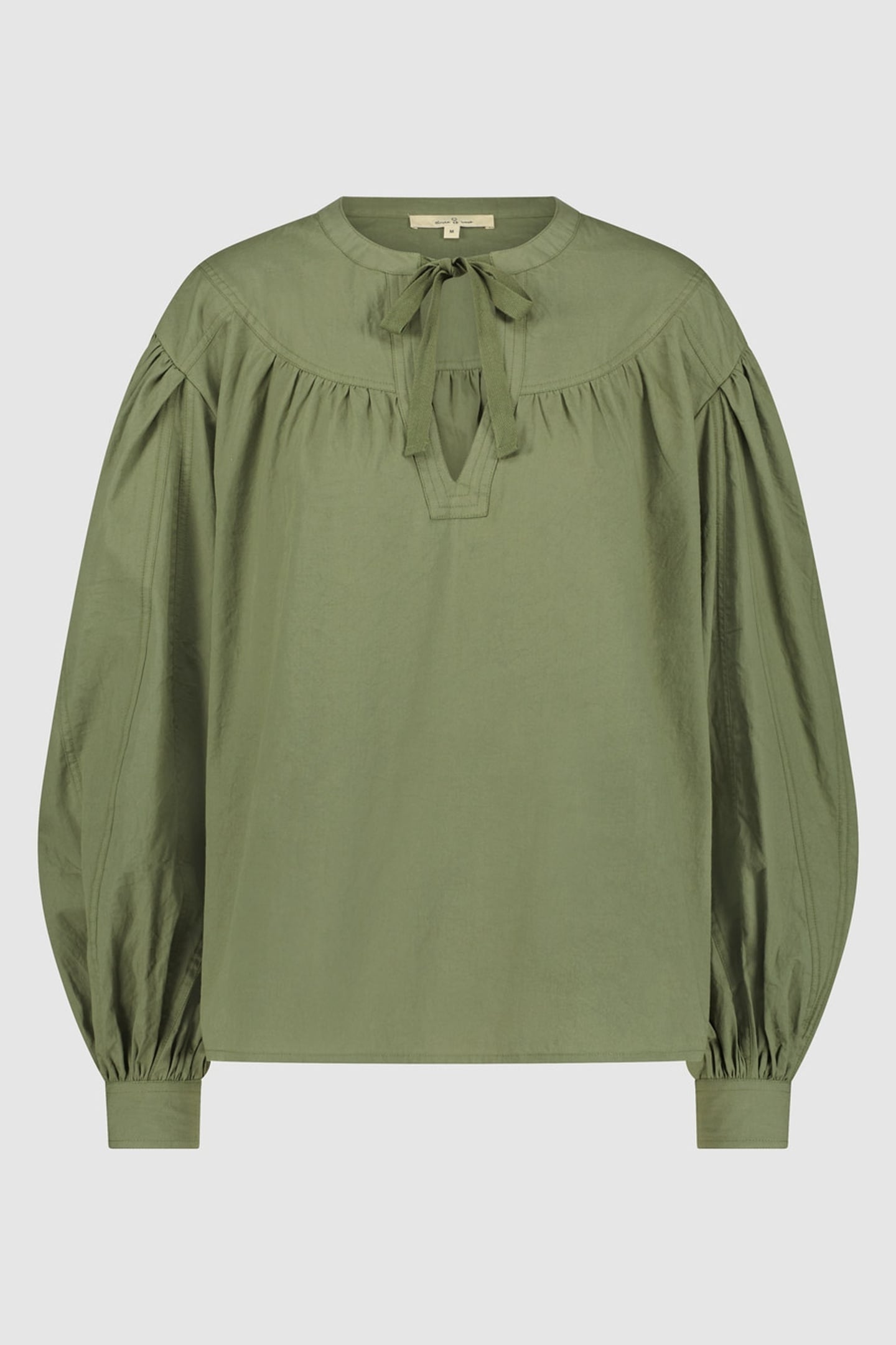 JULIE BLOUSE WINTER MOSS 1