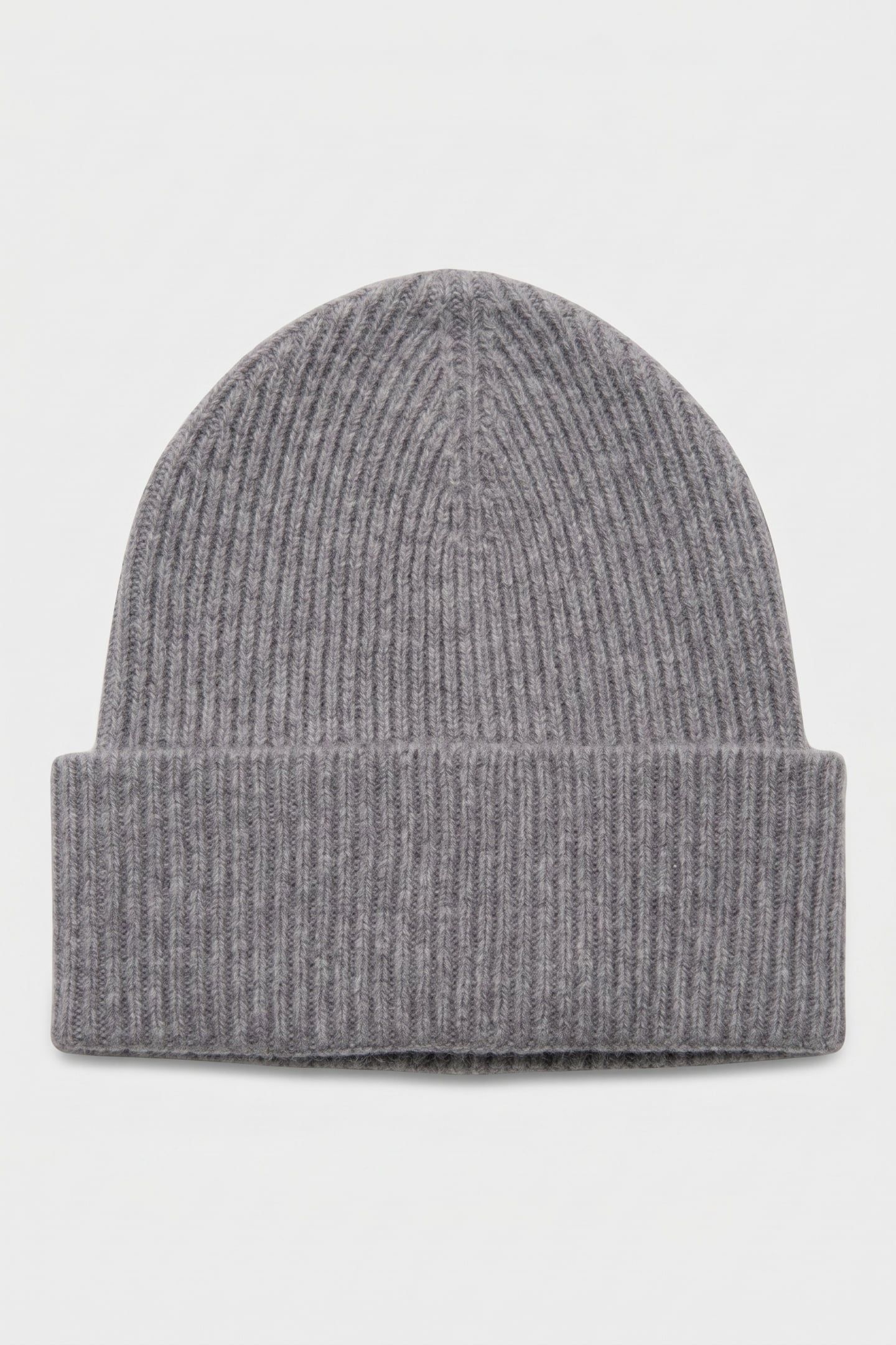 ASPEN MERINO-CASHMERE BEANIE LIGHT GREY 3