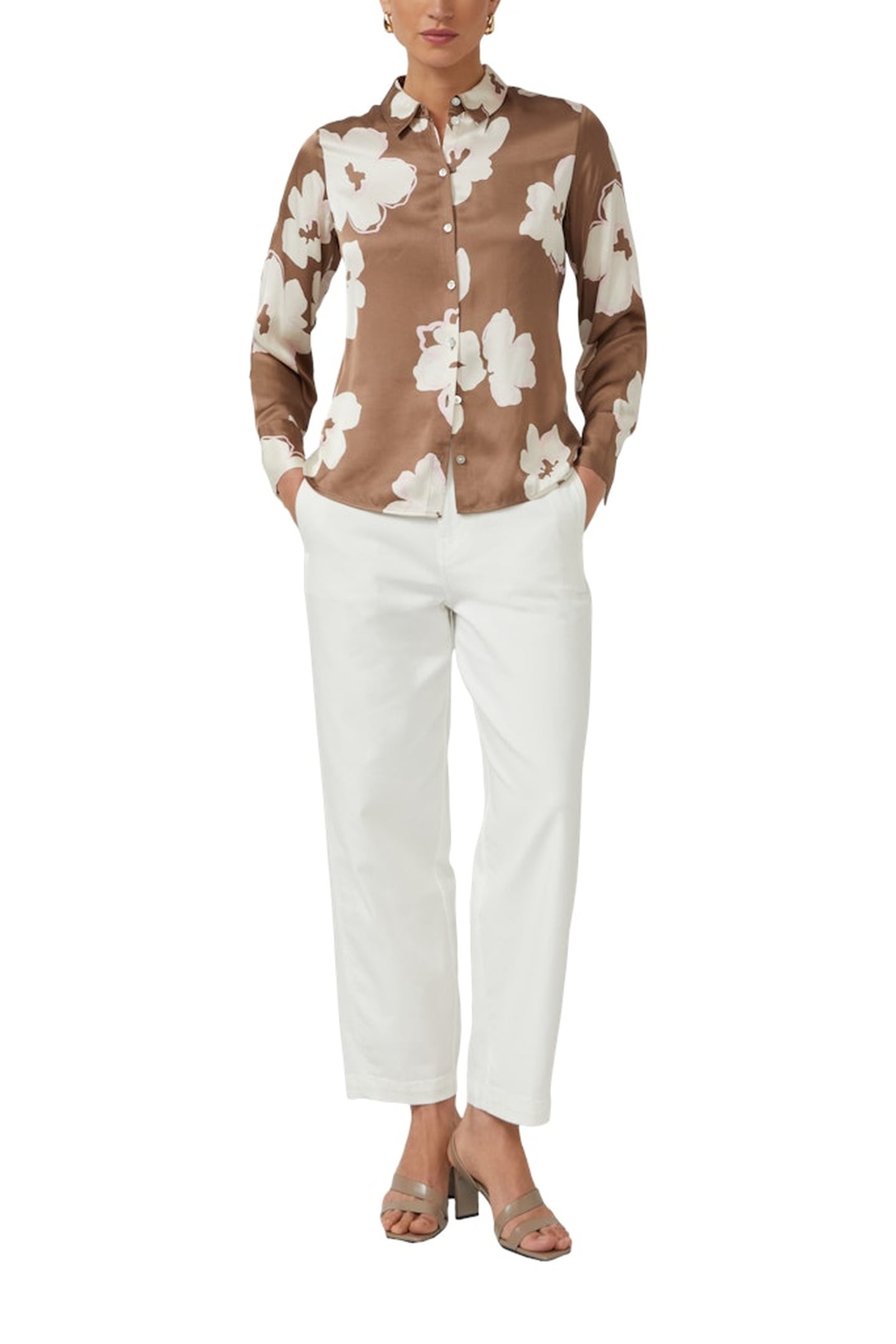 S.OLIVER BLOUSES BROWN 2
