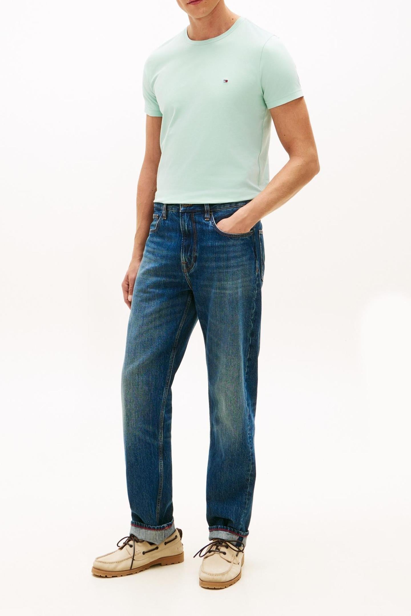 STRETCH SLIM FIT TEE CRUSHED MINT 2