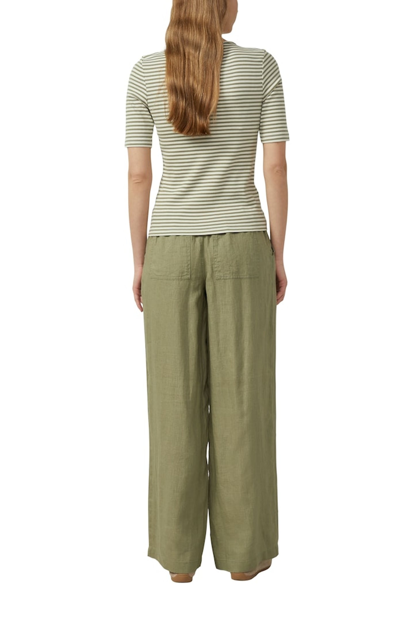 S.OLIVER T-SHIRTS ARMY GREEN 6