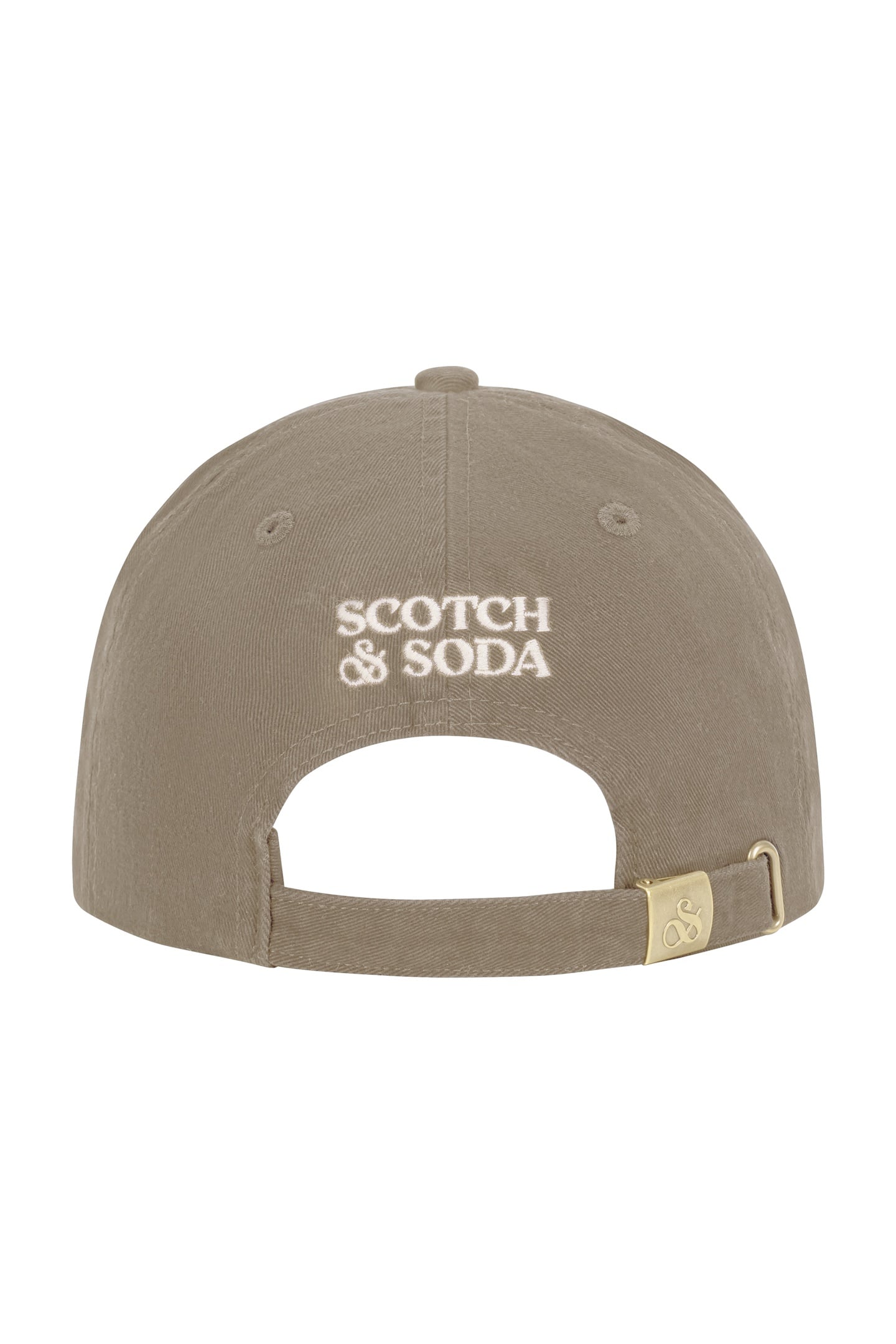 UNISEX S&S COTTON ADJ CAP TAUPE 3