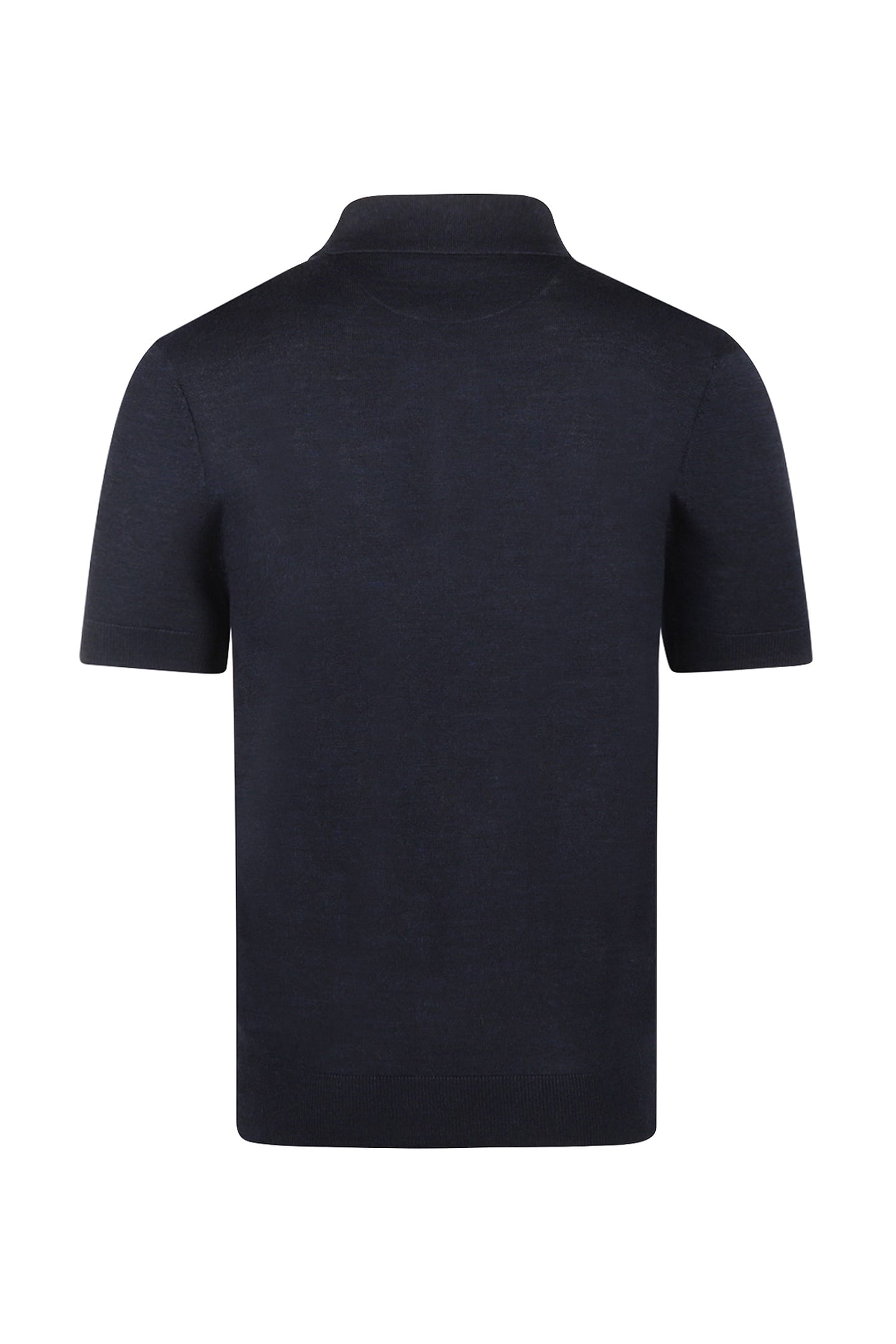 FINE MERINO POLO S/S NAVY 2