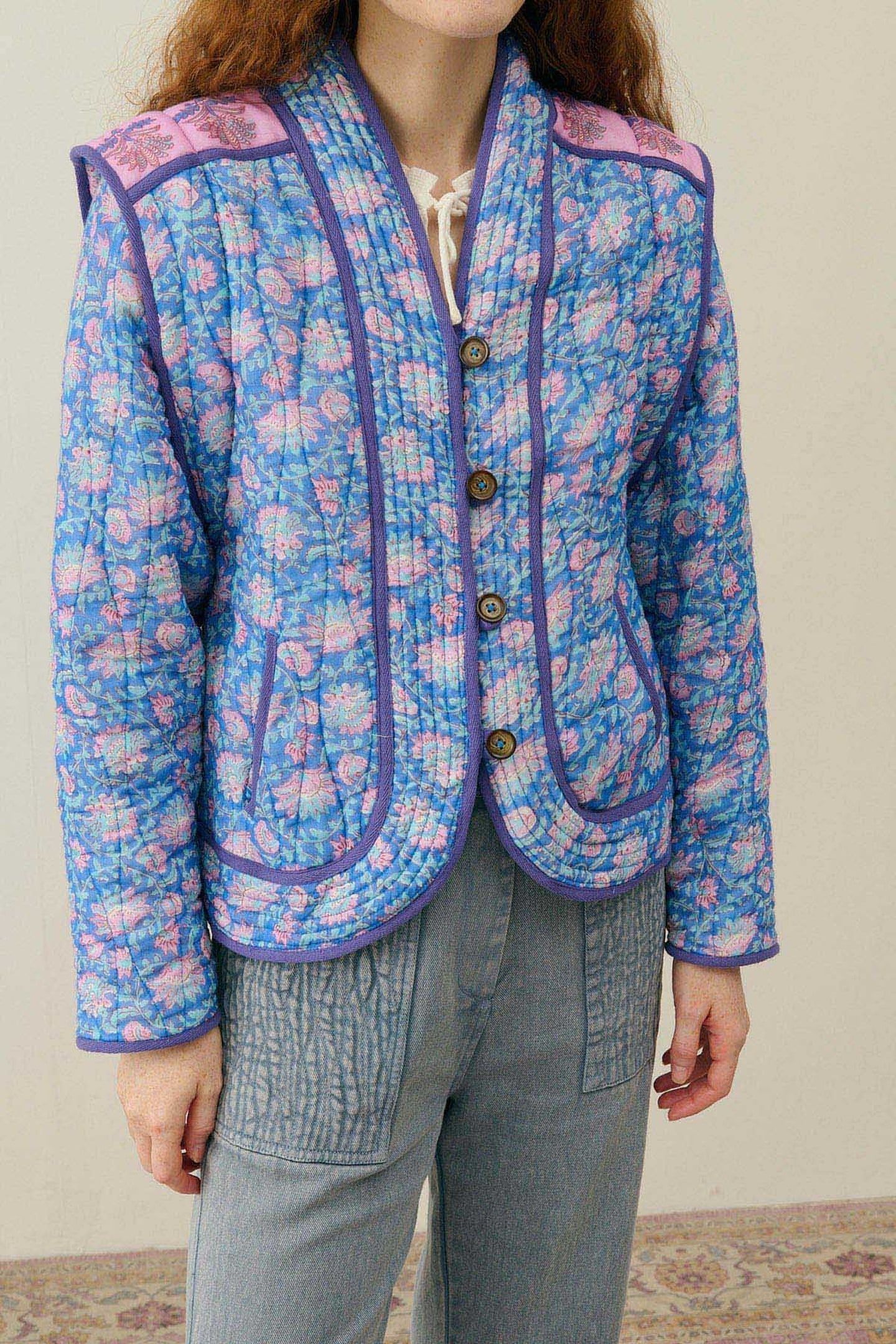 JACKET NELINA BLUE CAPRI COVE 3