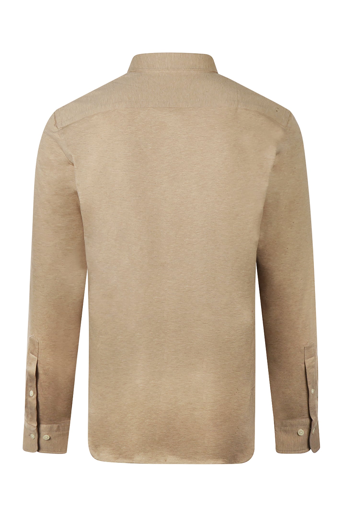 STRETCH PIQUE SHIRT SAND 2