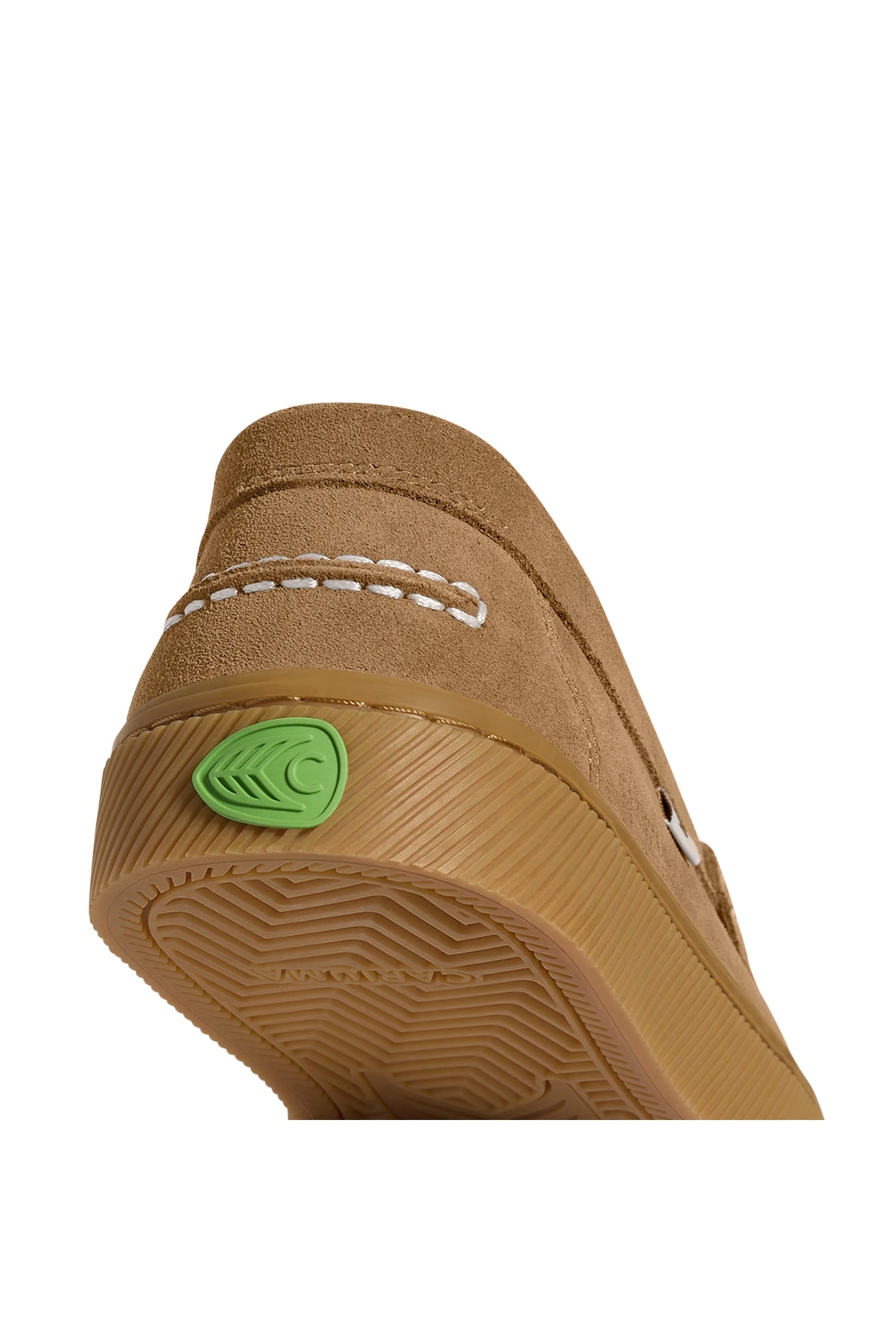 CAJU LOAFER GUM CAMEL SUEDE WOMEN 4