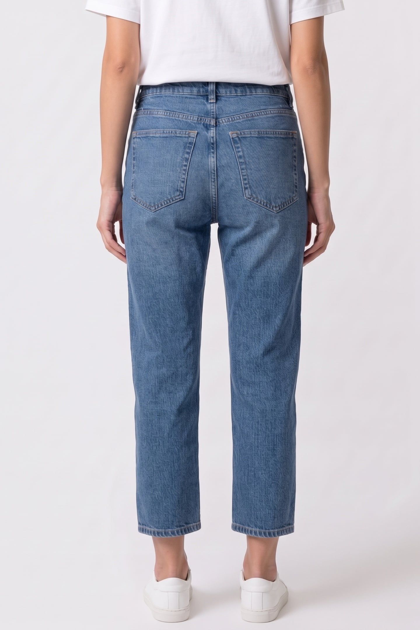 JADE CROPPED STRETCH BLUE 2